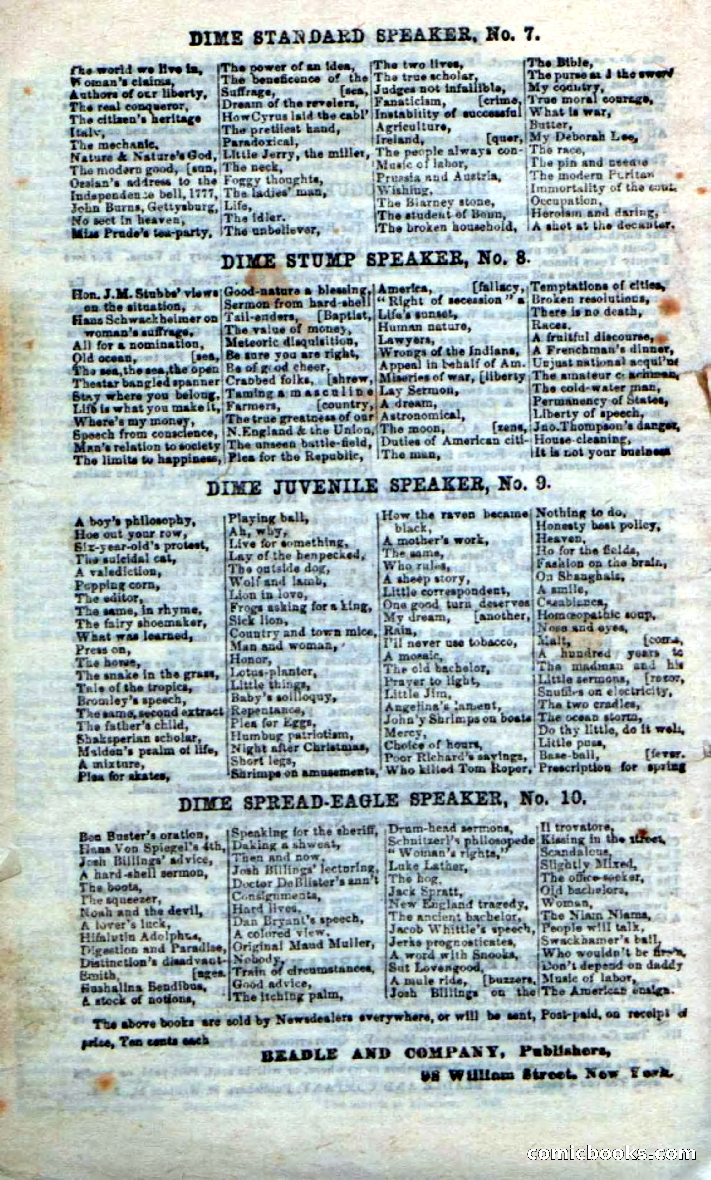 Beadle's Dime Novels No. 248: Red Lightning — page 98 of 100