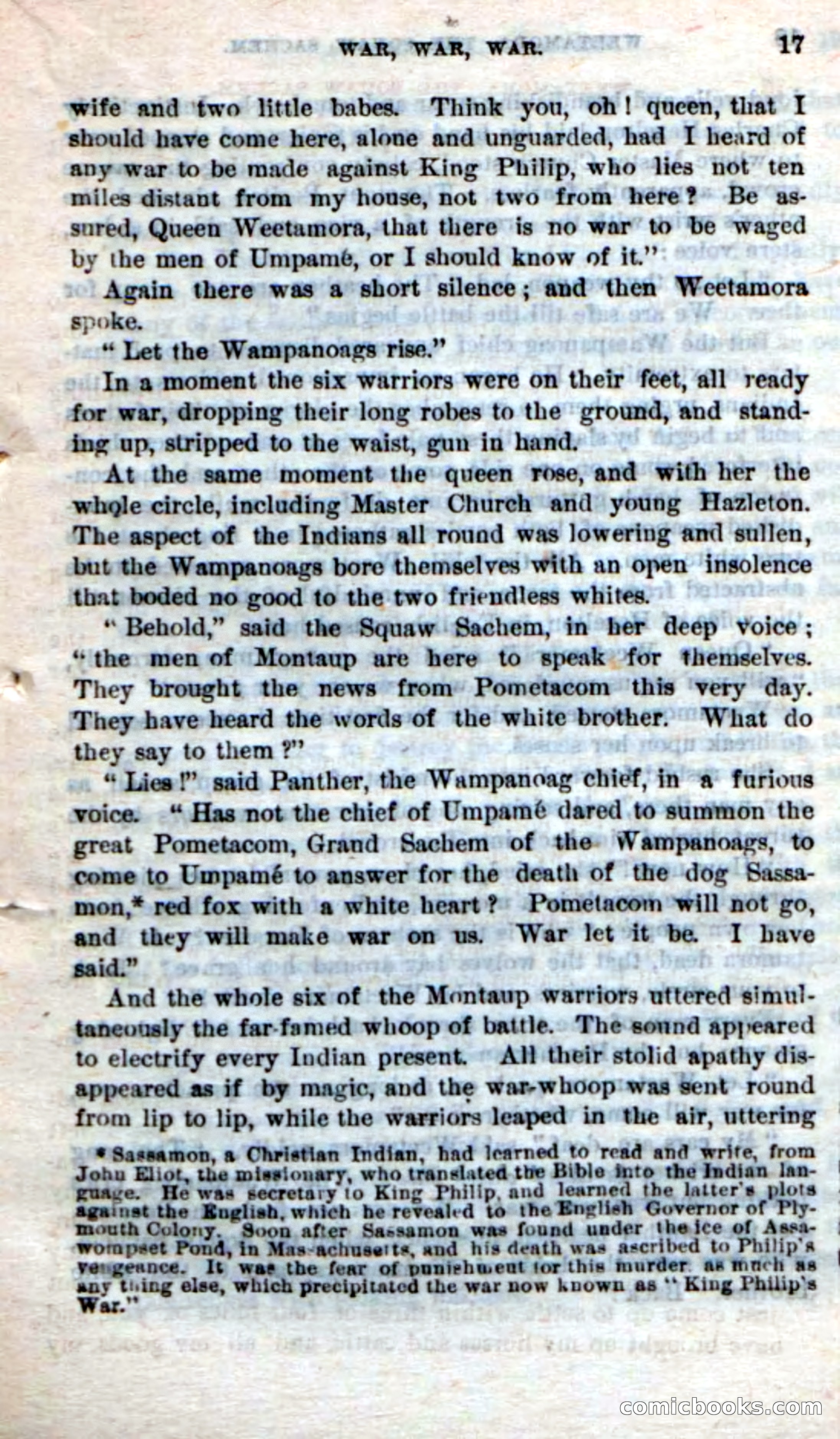 Beadle's Dime Novels No. 249: The Squaw Sachem — page 13 of 100