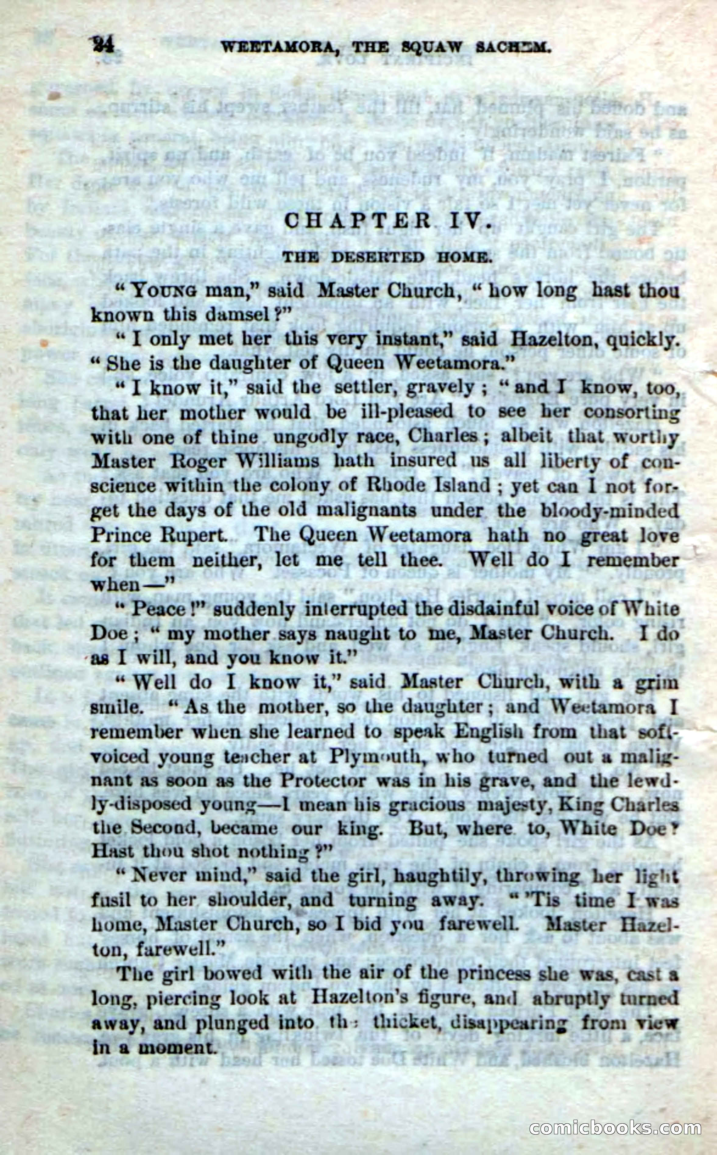 Beadle's Dime Novels No. 249: The Squaw Sachem — page 20 of 100