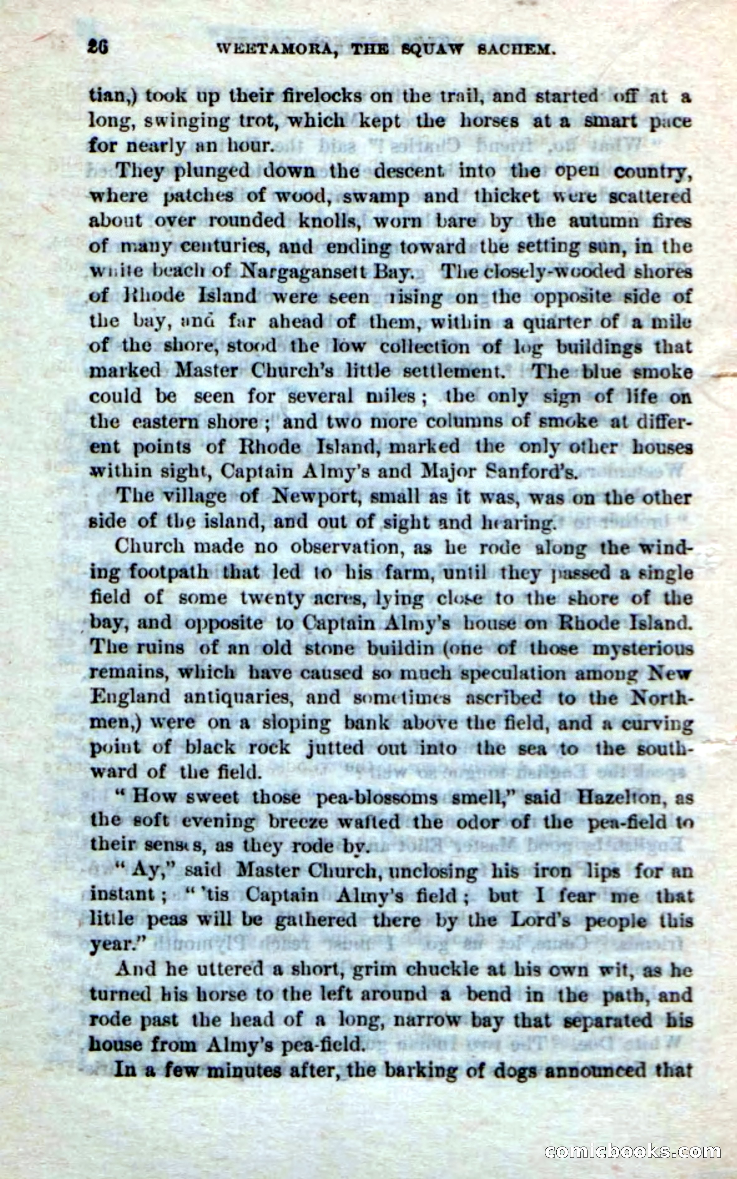 Beadle's Dime Novels No. 249: The Squaw Sachem — page 22 of 100