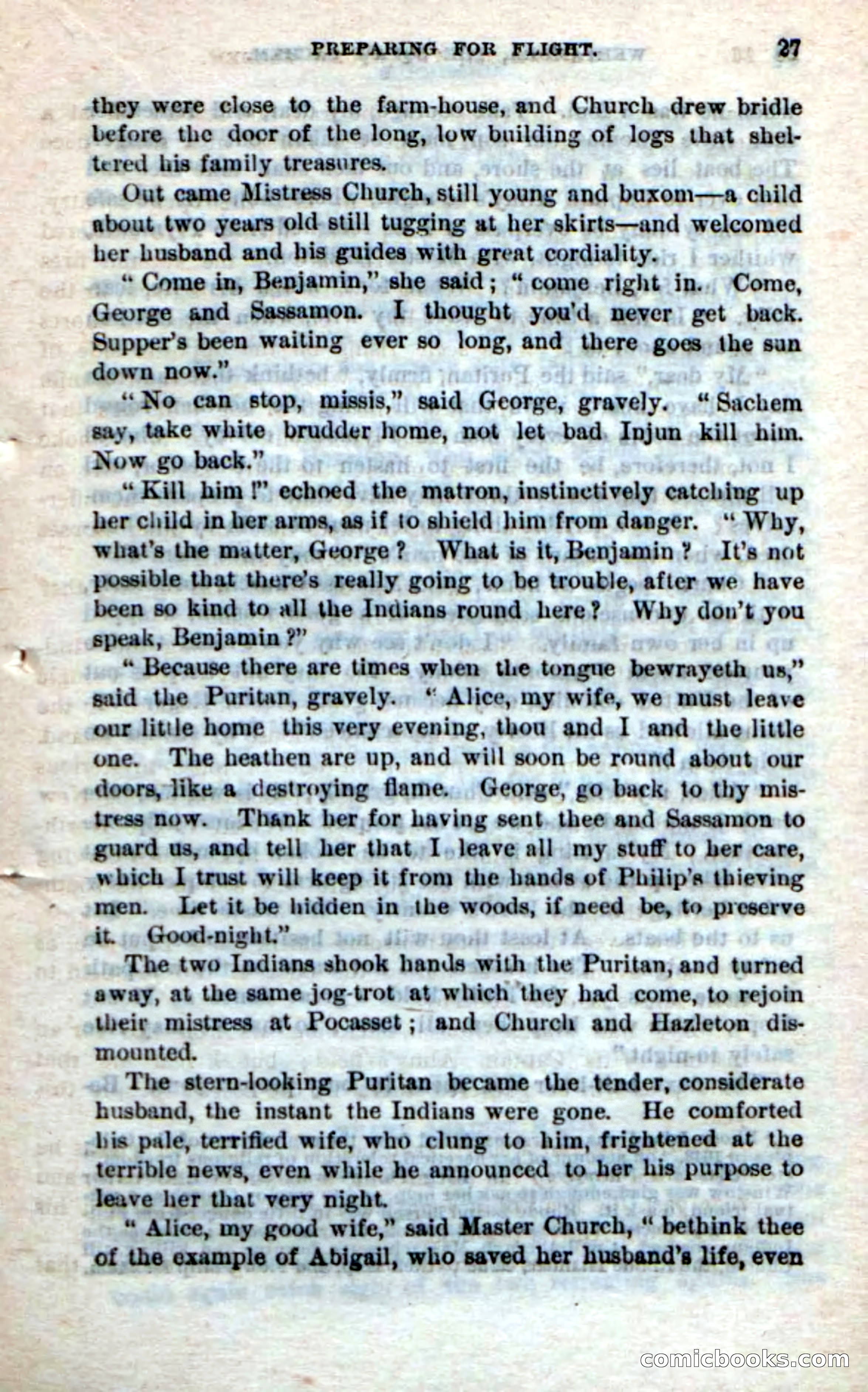 Beadle's Dime Novels No. 249: The Squaw Sachem — page 23 of 100