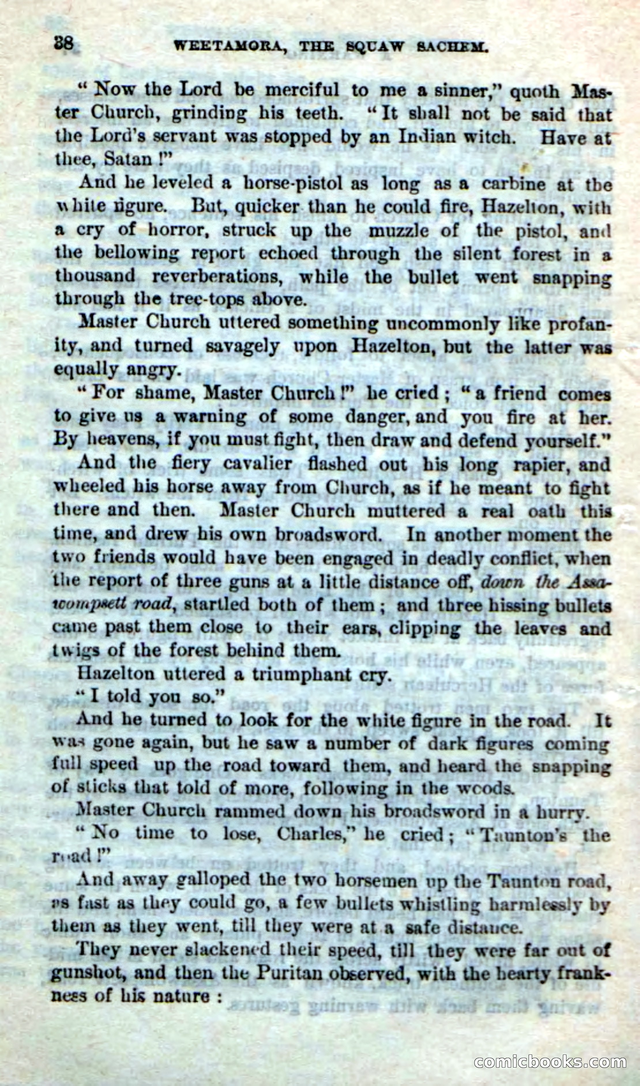 Beadle's Dime Novels No. 249: The Squaw Sachem — page 34 of 100