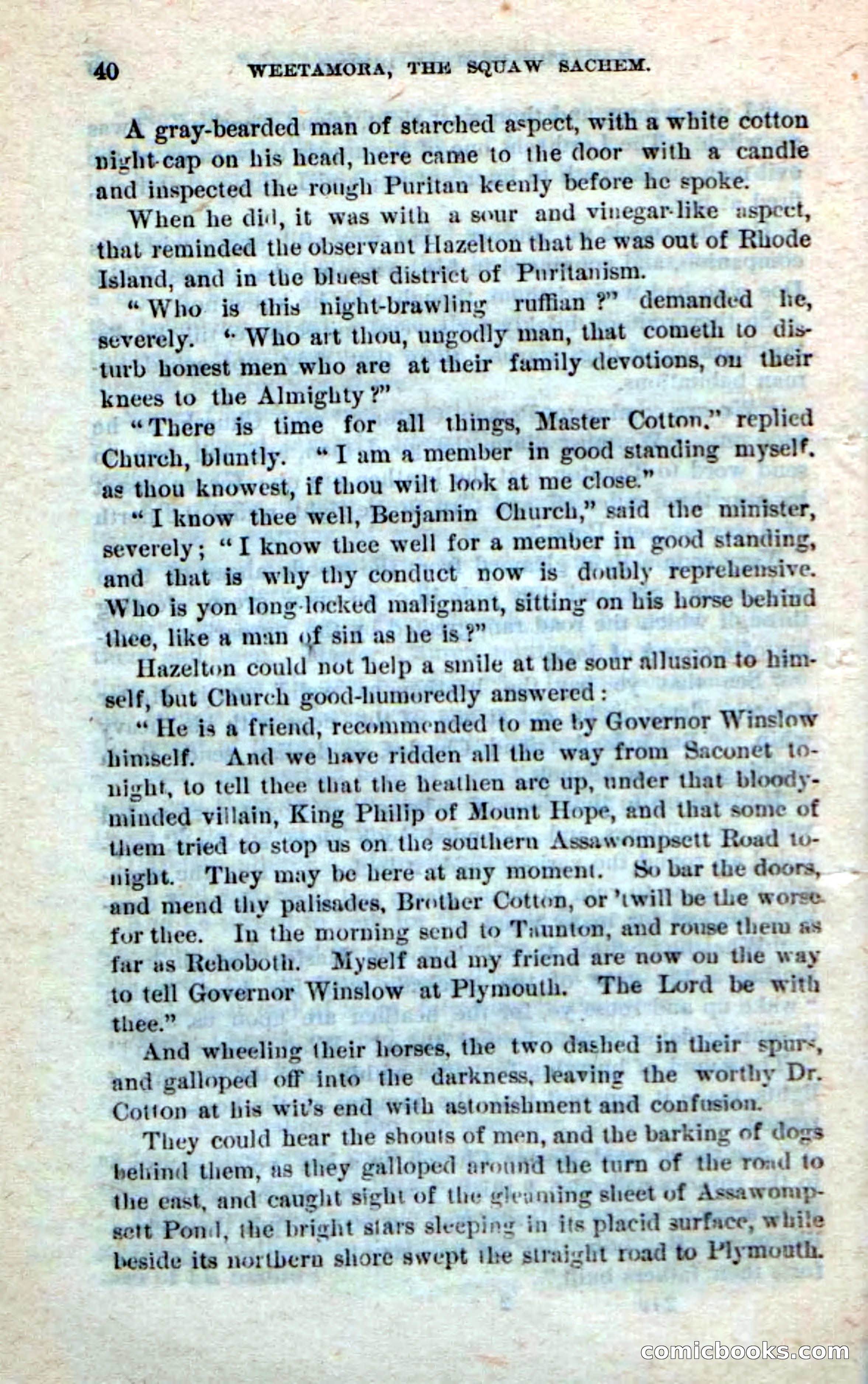 Beadle's Dime Novels No. 249: The Squaw Sachem — page 36 of 100