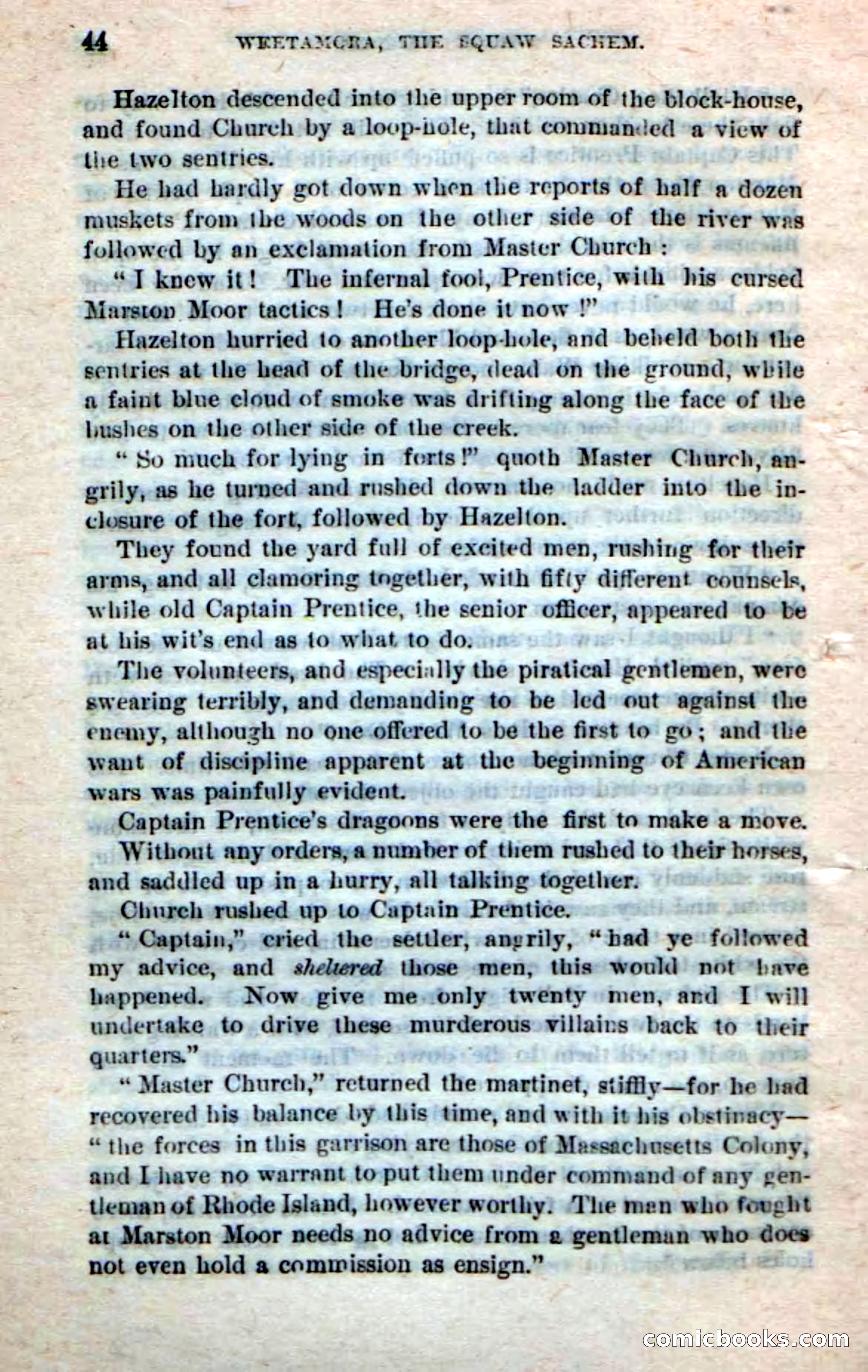 Beadle's Dime Novels No. 249: The Squaw Sachem — page 40 of 100