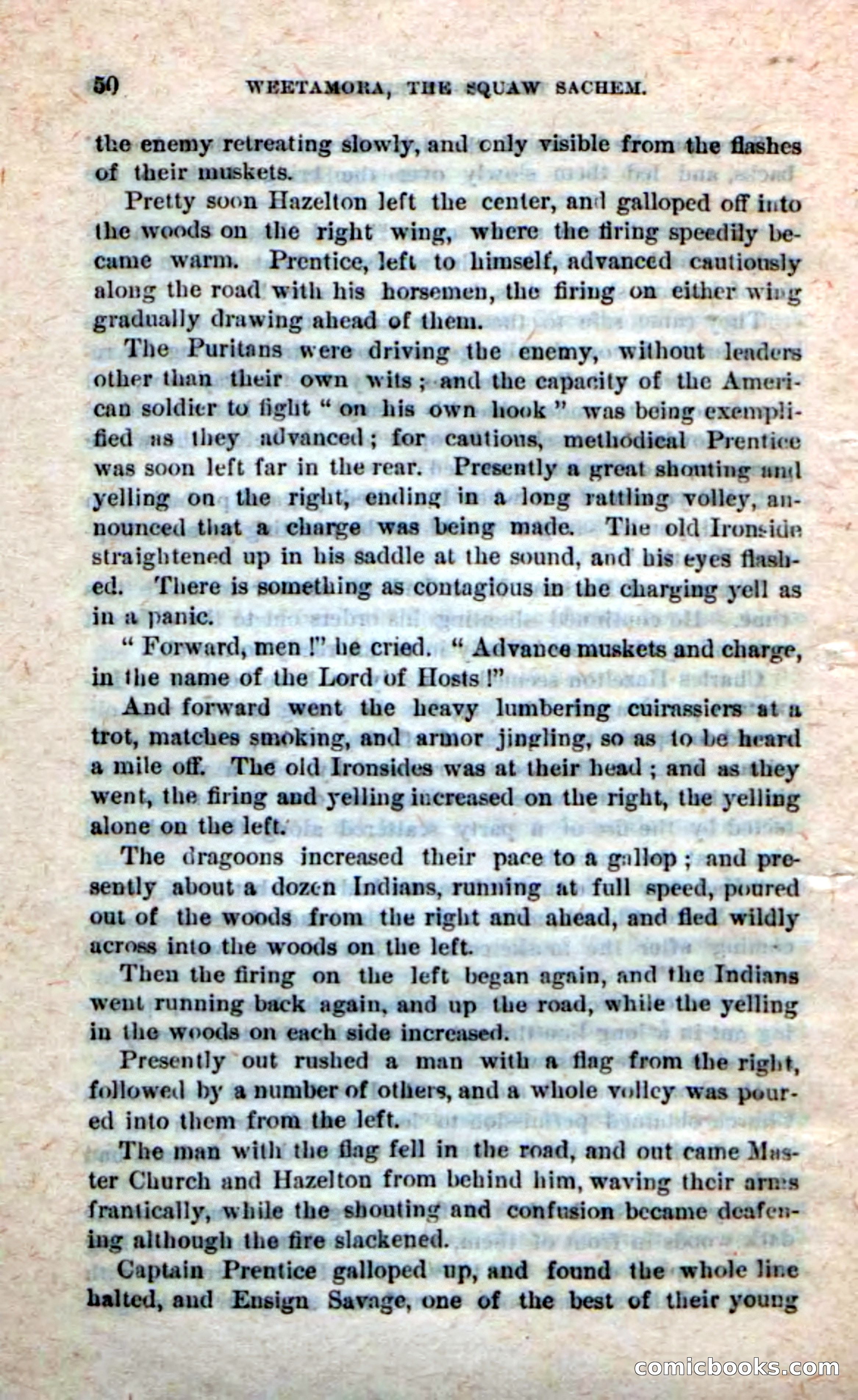 Beadle's Dime Novels No. 249: The Squaw Sachem — page 46 of 100