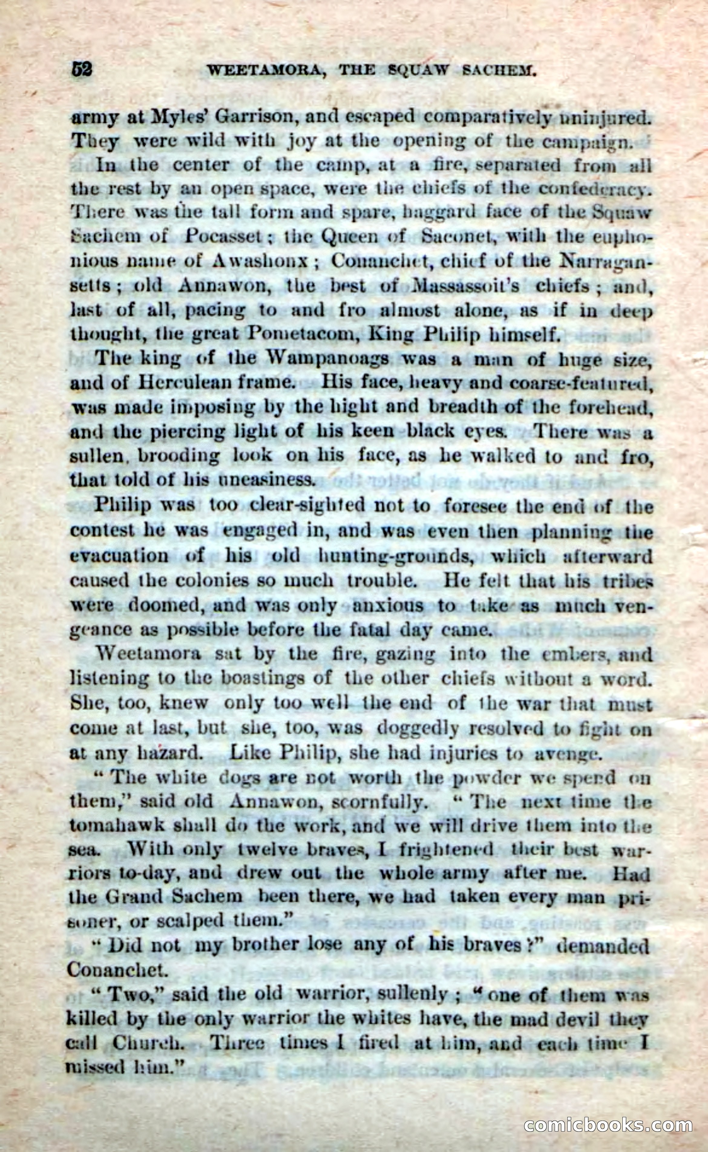 Beadle's Dime Novels No. 249: The Squaw Sachem — page 48 of 100