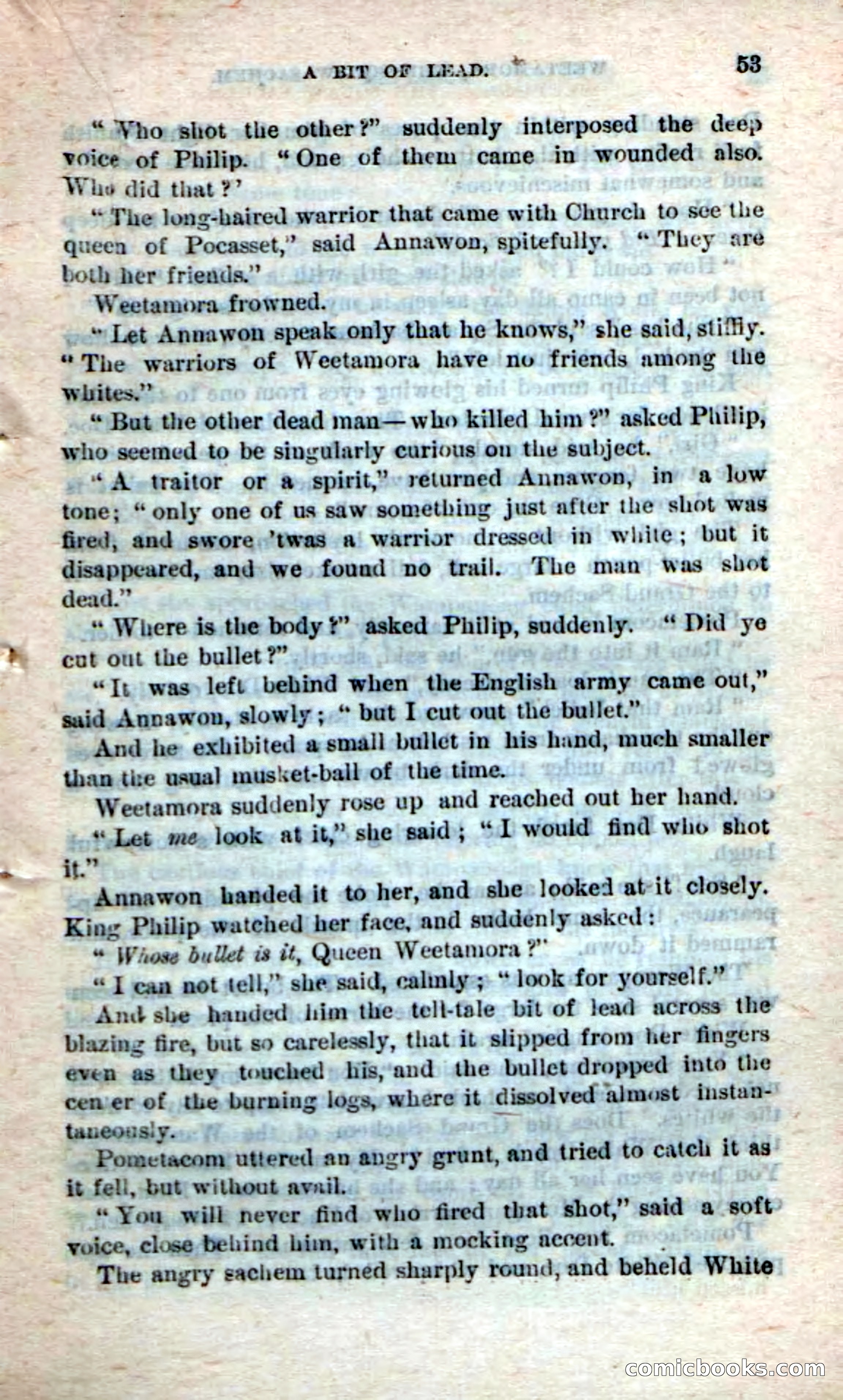Beadle's Dime Novels No. 249: The Squaw Sachem — page 49 of 100