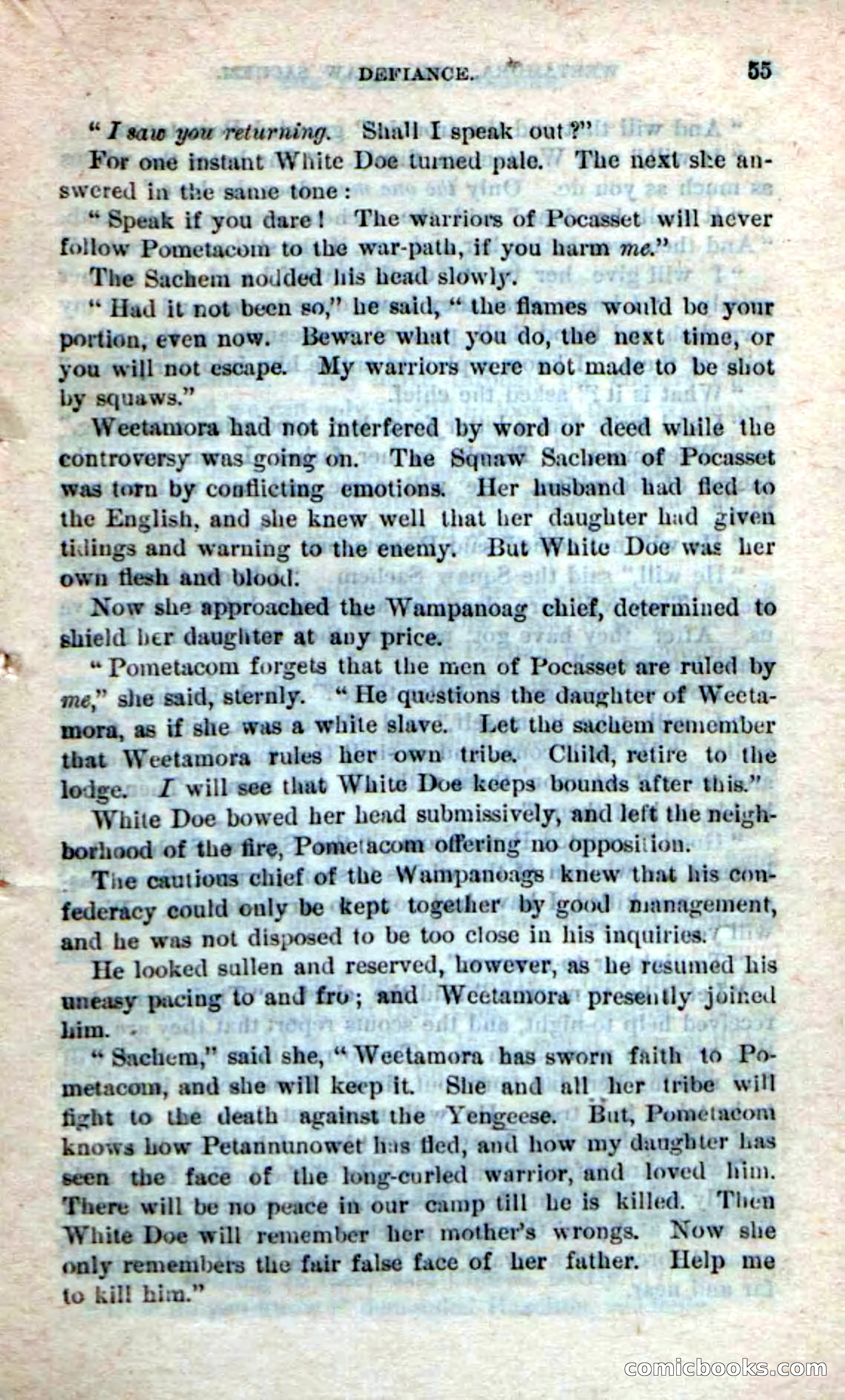 Beadle's Dime Novels No. 249: The Squaw Sachem — page 51 of 100