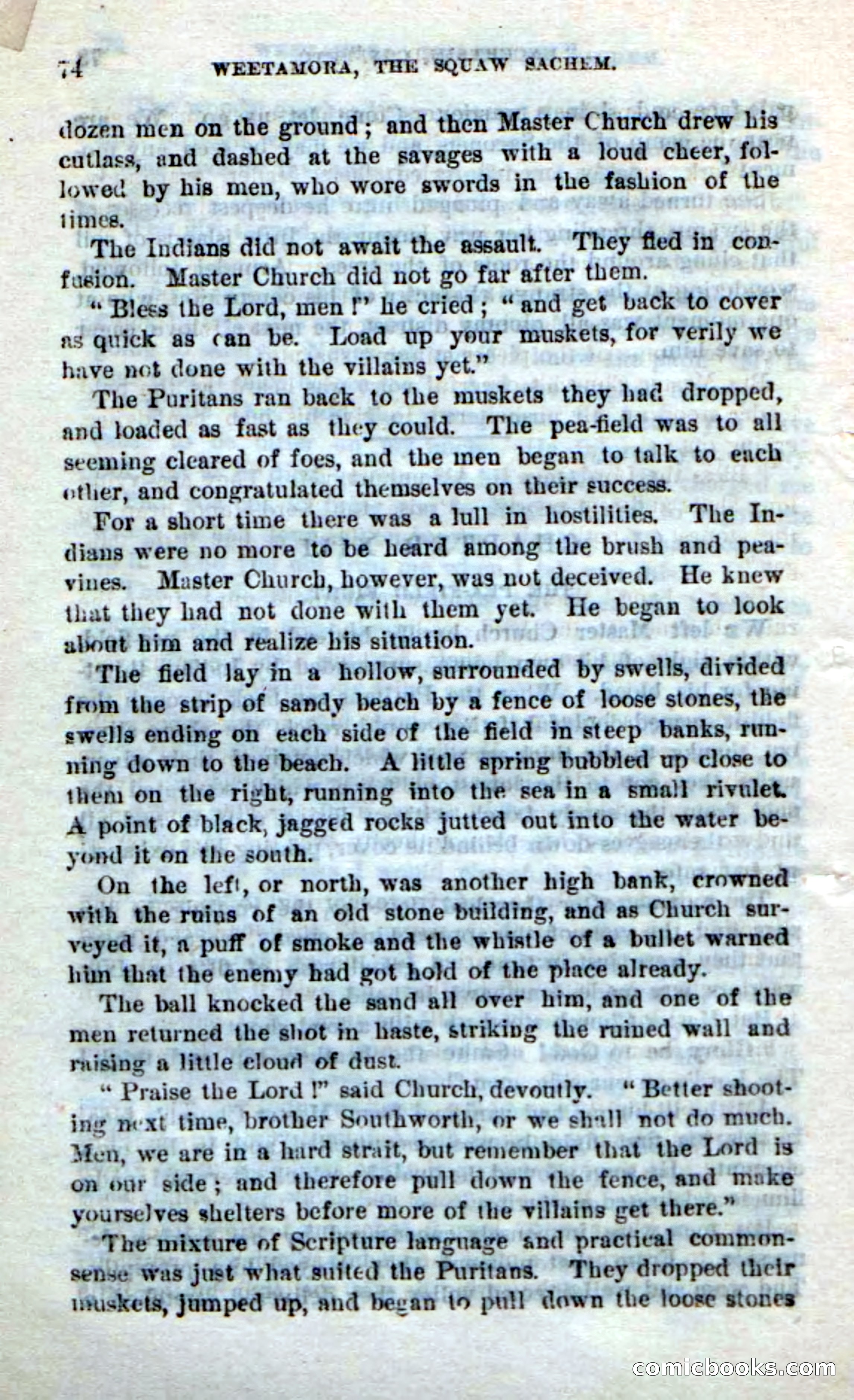 Beadle's Dime Novels No. 249: The Squaw Sachem — page 70 of 100