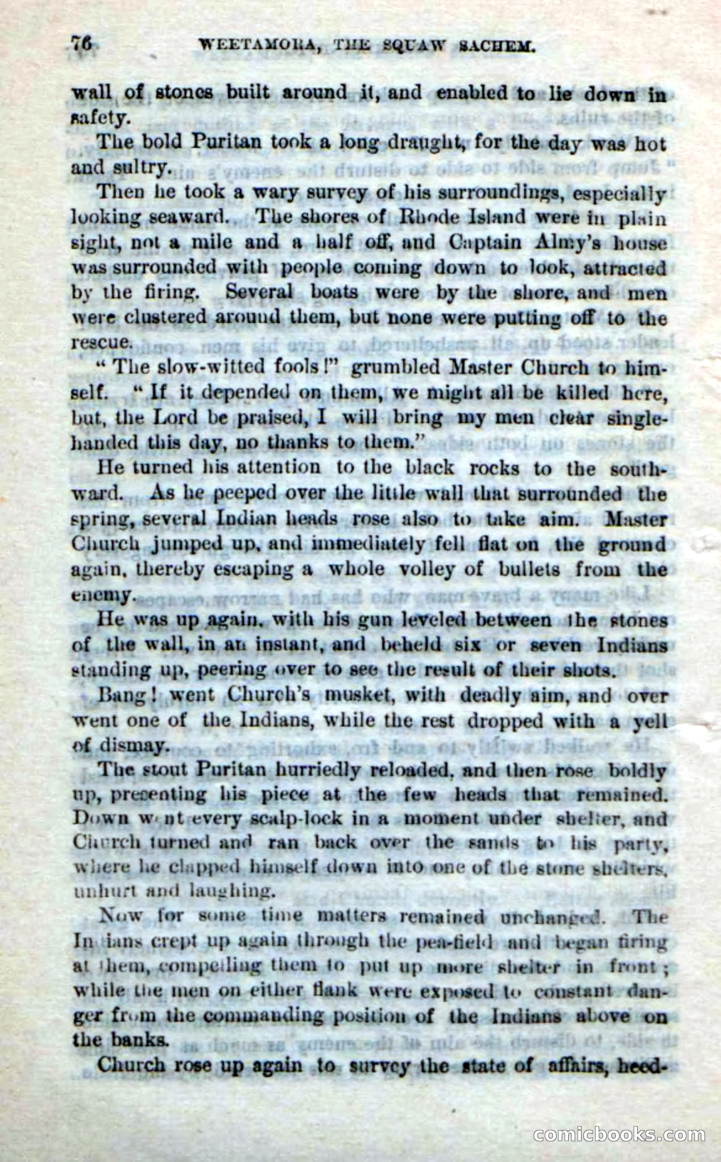 Beadle's Dime Novels No. 249: The Squaw Sachem — page 72 of 100