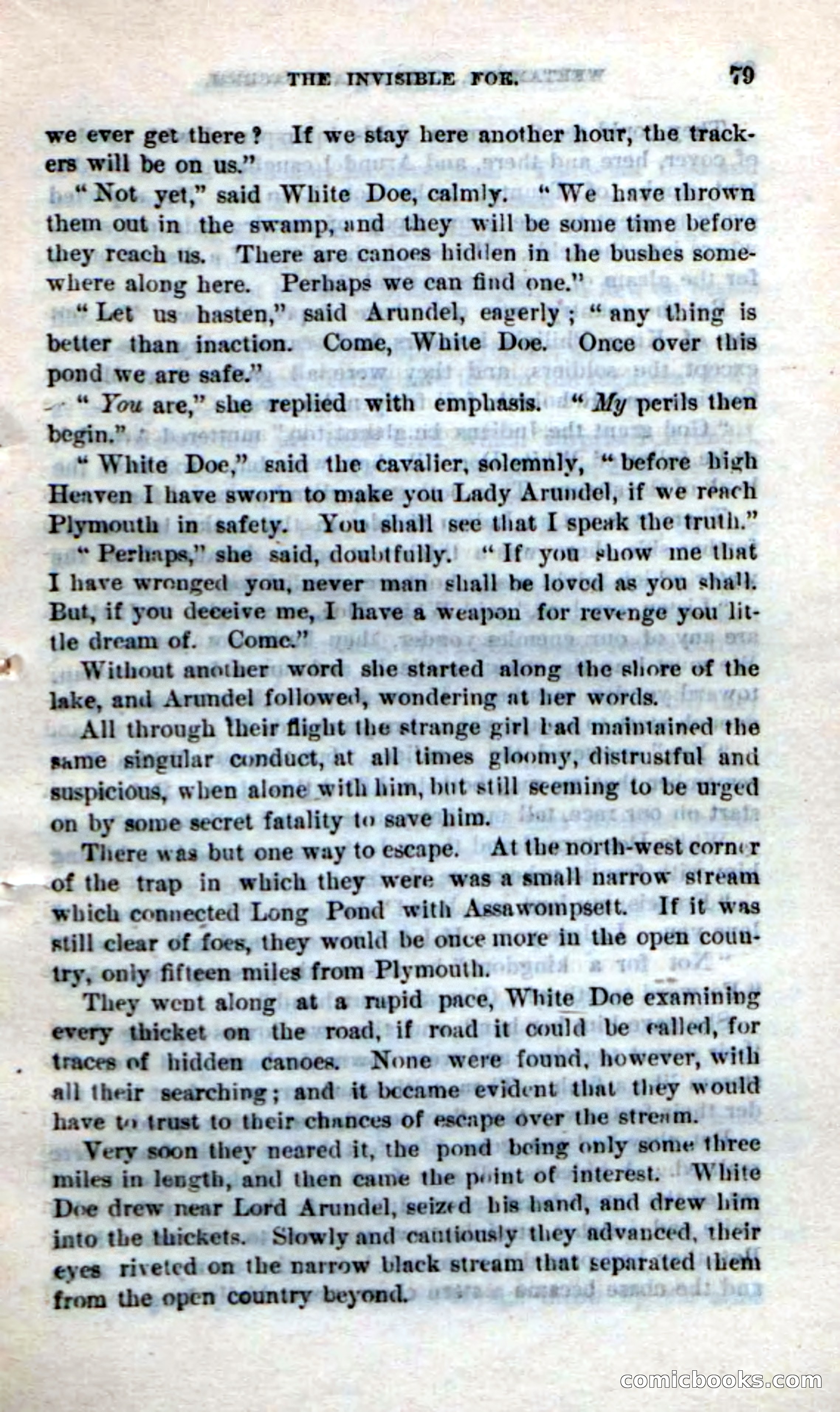 Beadle's Dime Novels No. 249: The Squaw Sachem — page 75 of 100