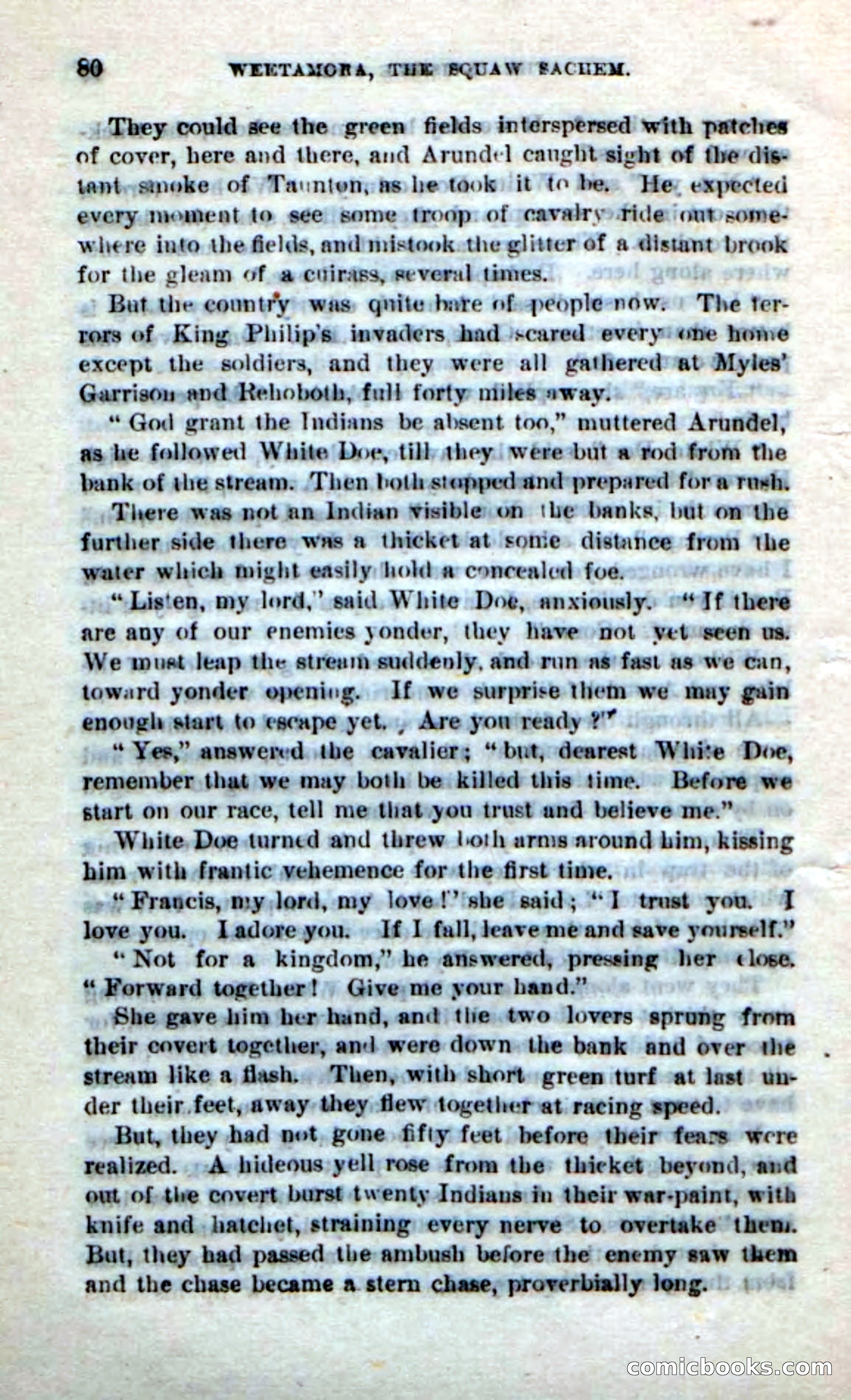 Beadle's Dime Novels No. 249: The Squaw Sachem — page 76 of 100