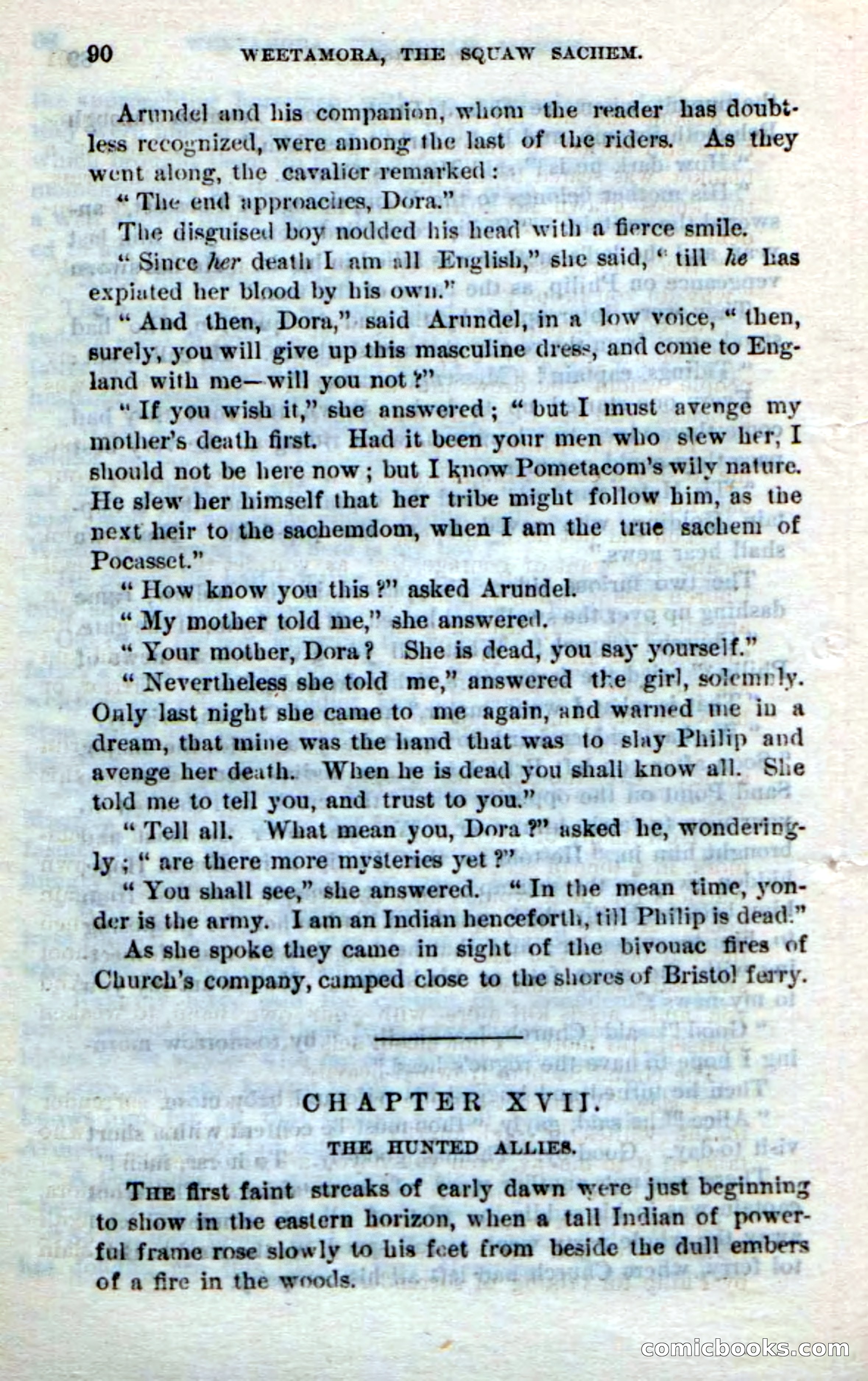 Beadle's Dime Novels No. 249: The Squaw Sachem — page 86 of 100