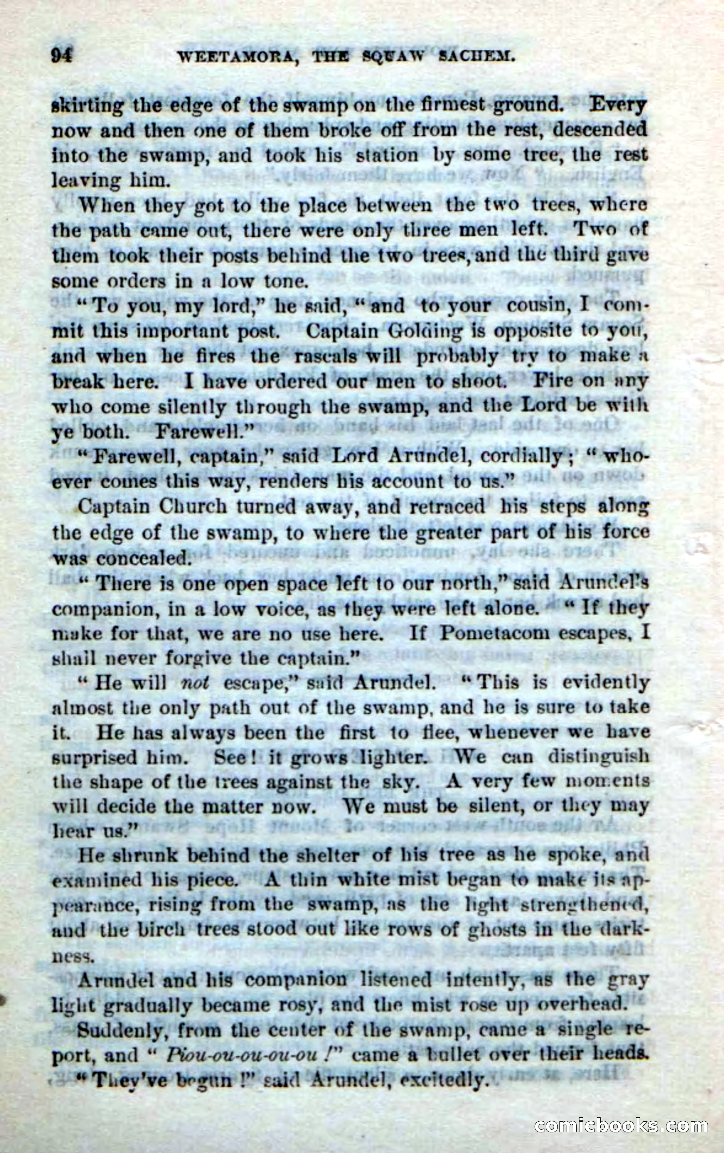 Beadle's Dime Novels No. 249: The Squaw Sachem — page 90 of 100