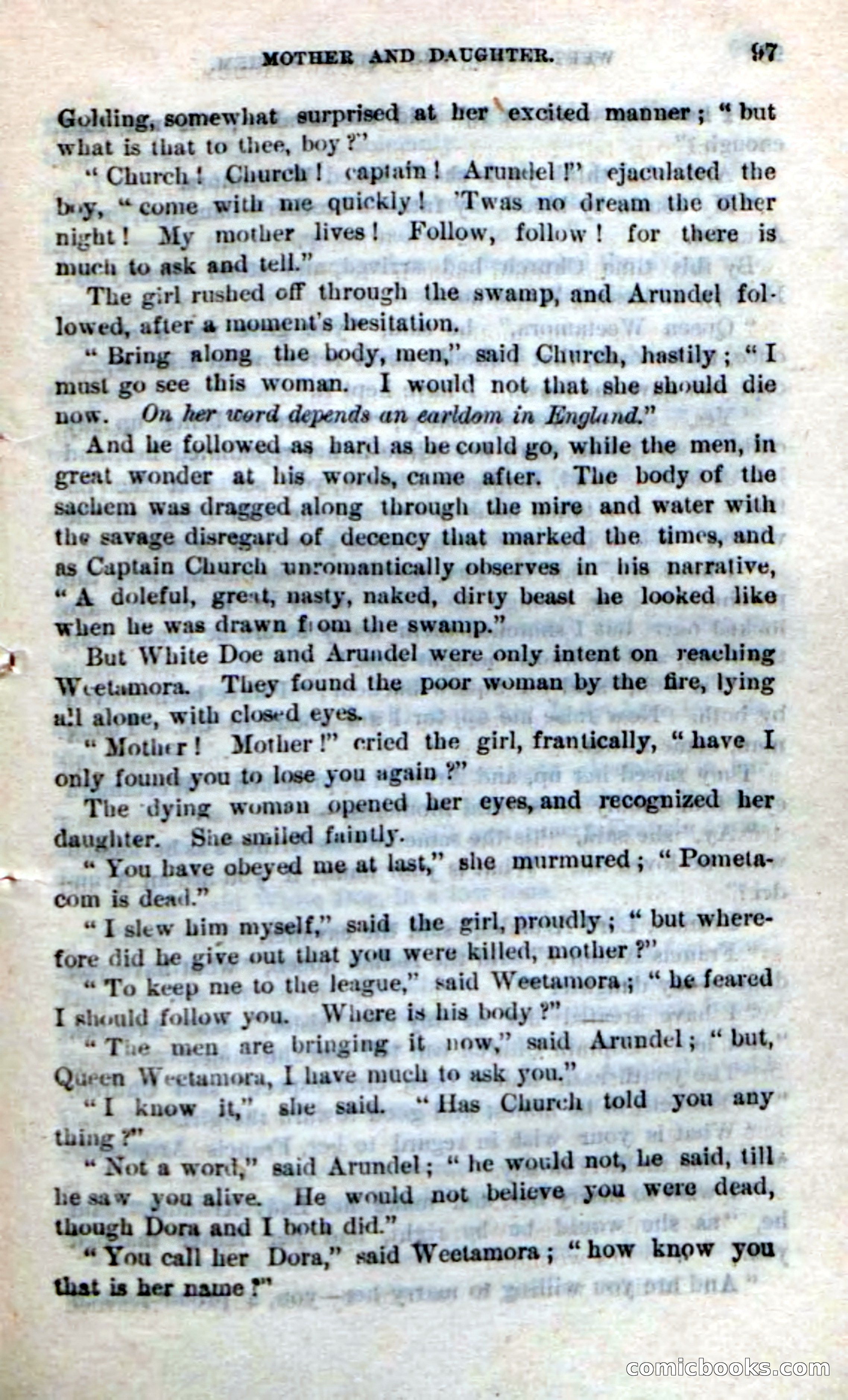 Beadle's Dime Novels No. 249: The Squaw Sachem — page 93 of 100