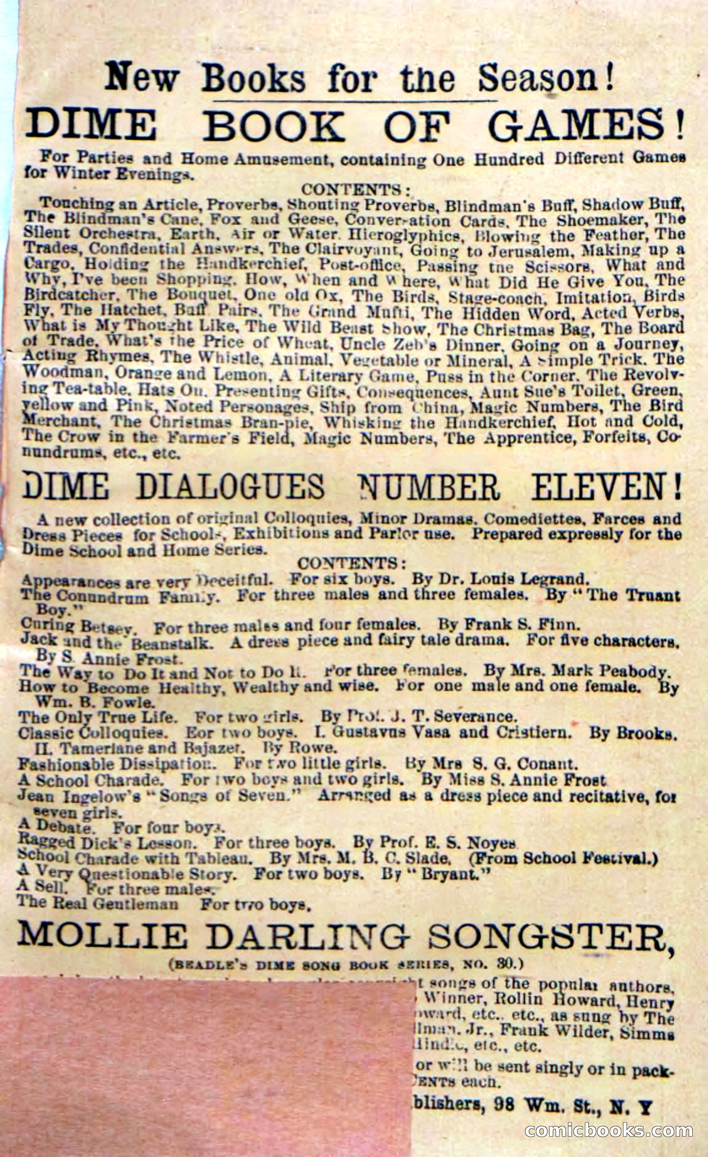 Beadle's Dime Novels No. 249: The Squaw Sachem — page 99 of 100