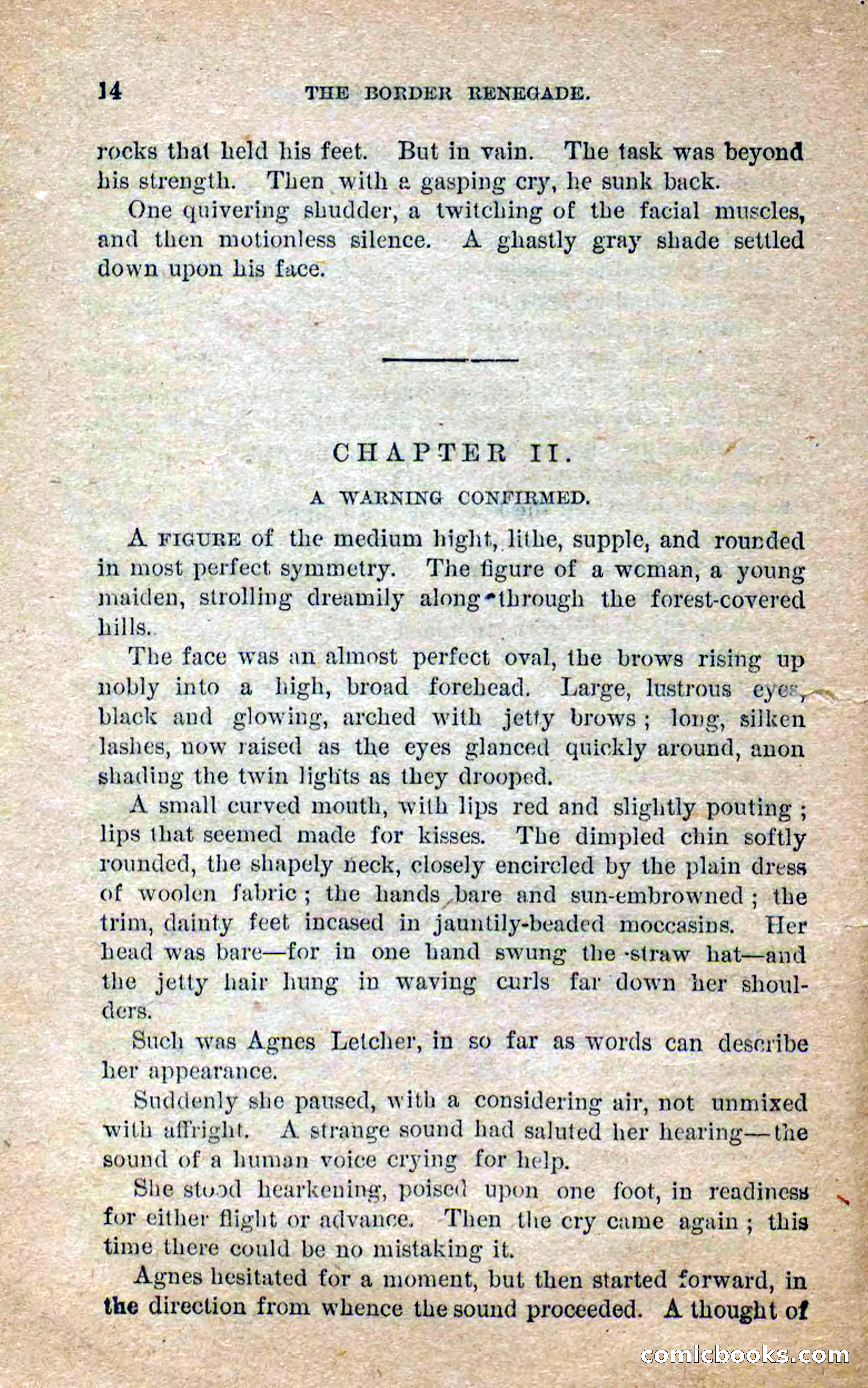 Beadle's Dime Novels No. 250: The Border Renegade — page 10 of 72