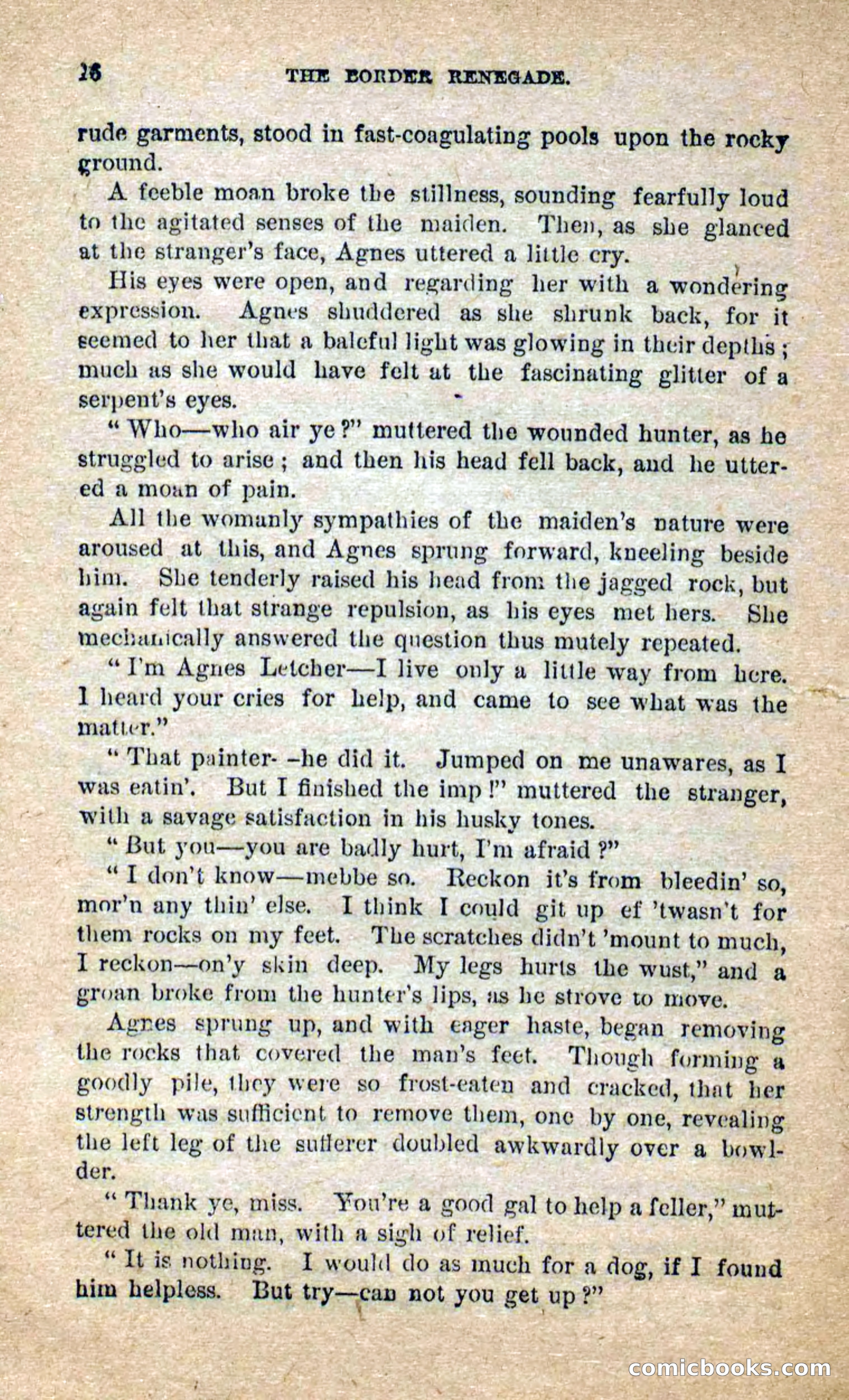 Beadle's Dime Novels No. 250: The Border Renegade — page 12 of 72