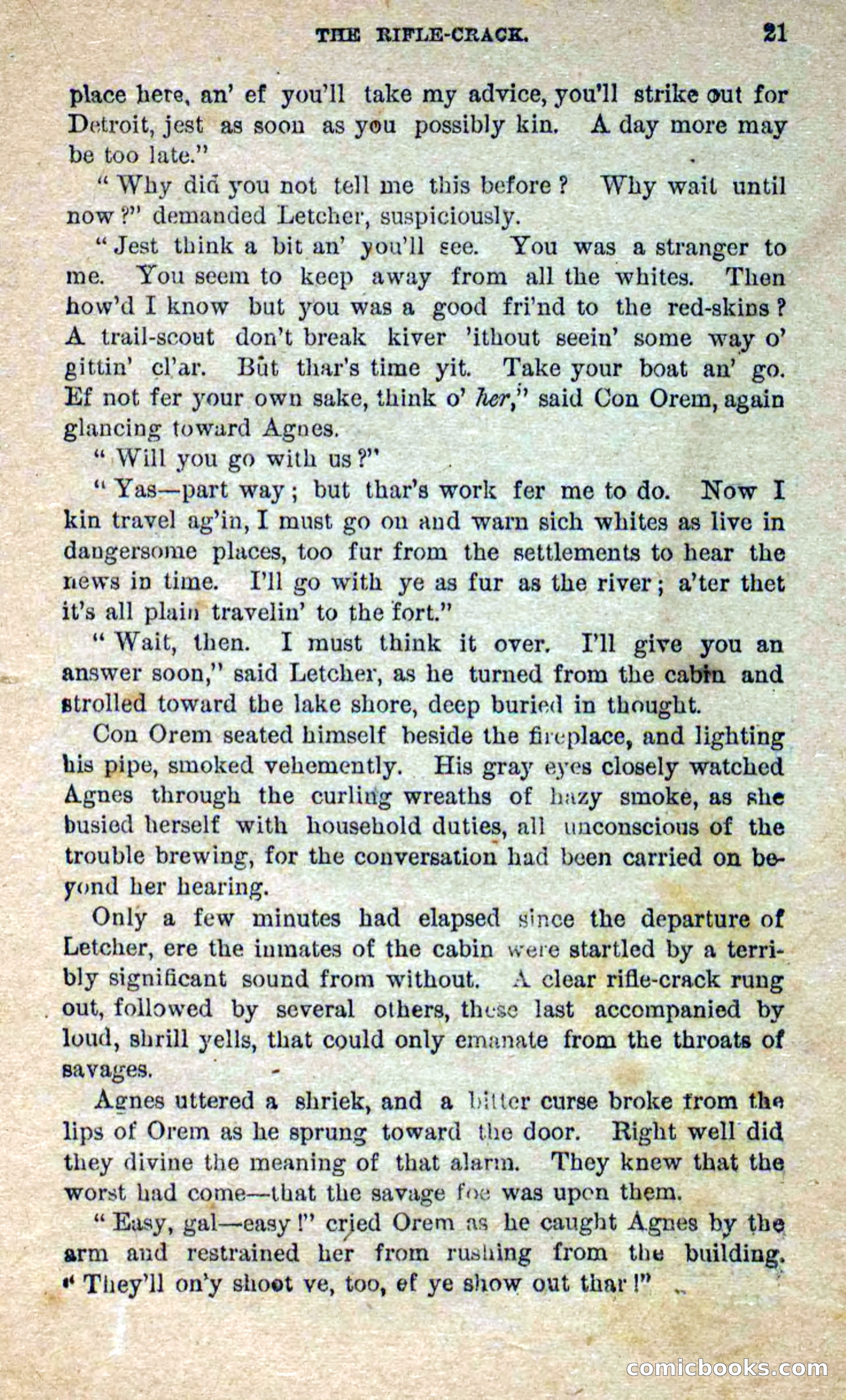 Beadle's Dime Novels No. 250: The Border Renegade — page 17 of 72