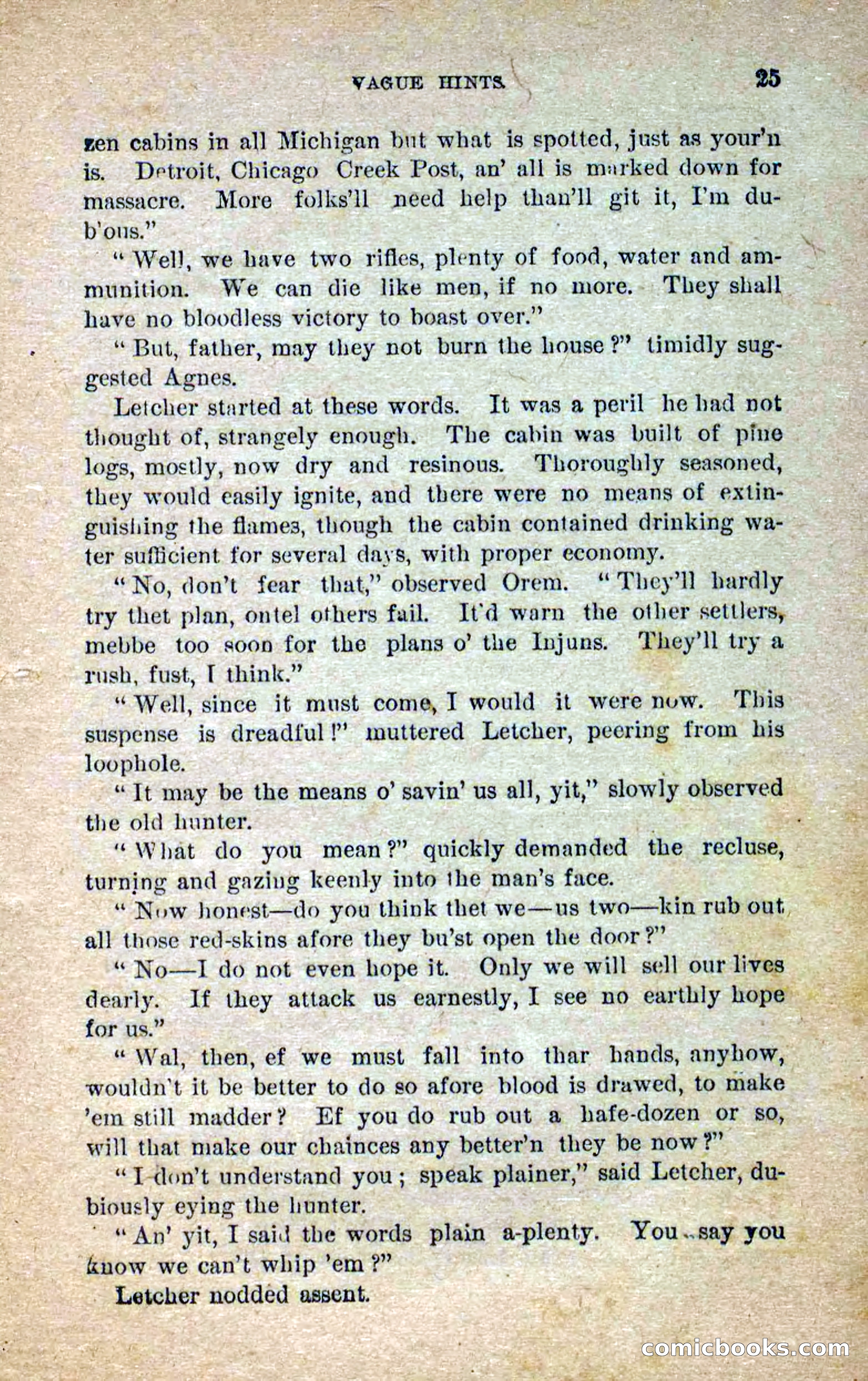 Beadle's Dime Novels No. 250: The Border Renegade — page 21 of 72