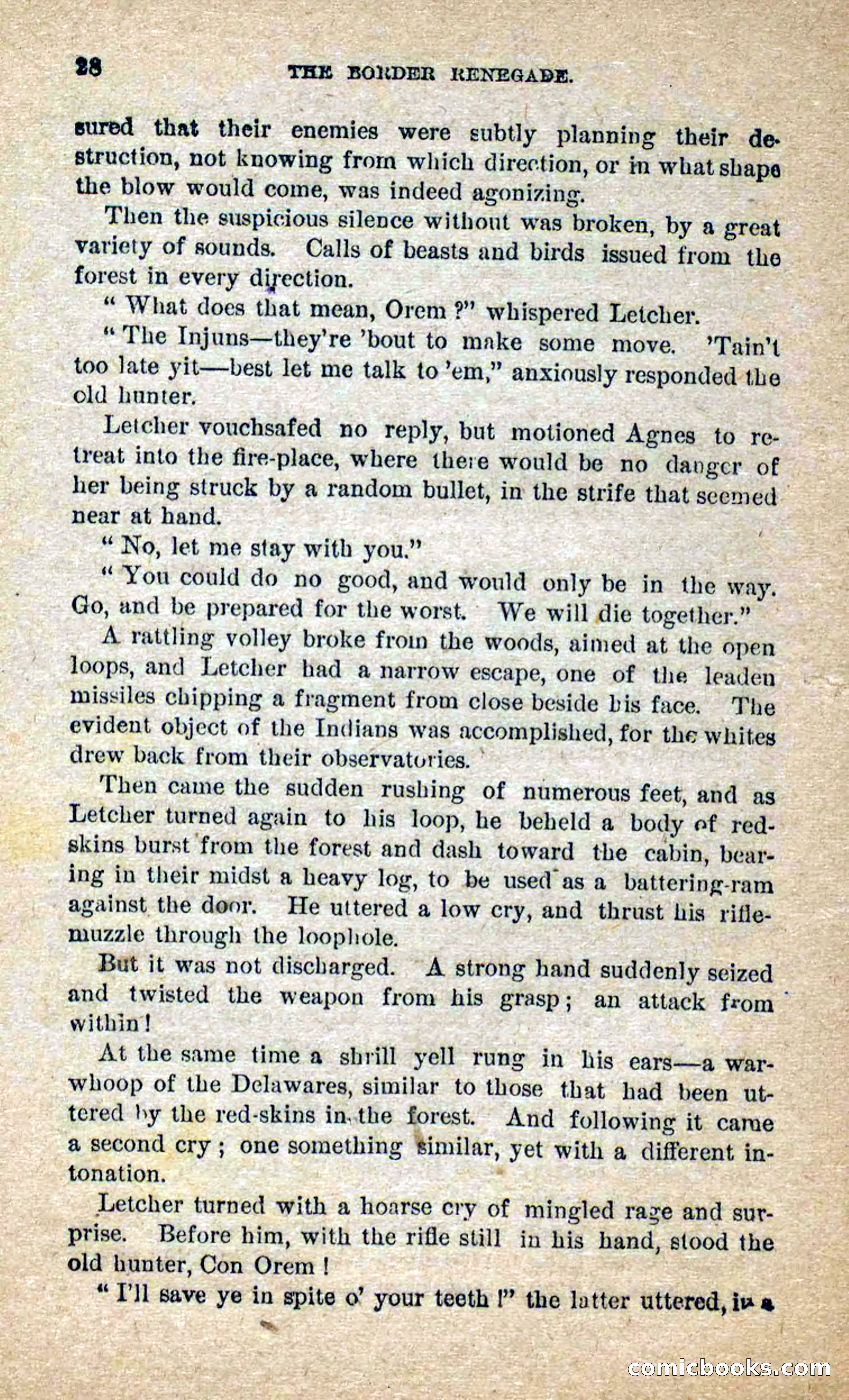 Beadle's Dime Novels No. 250: The Border Renegade — page 24 of 72