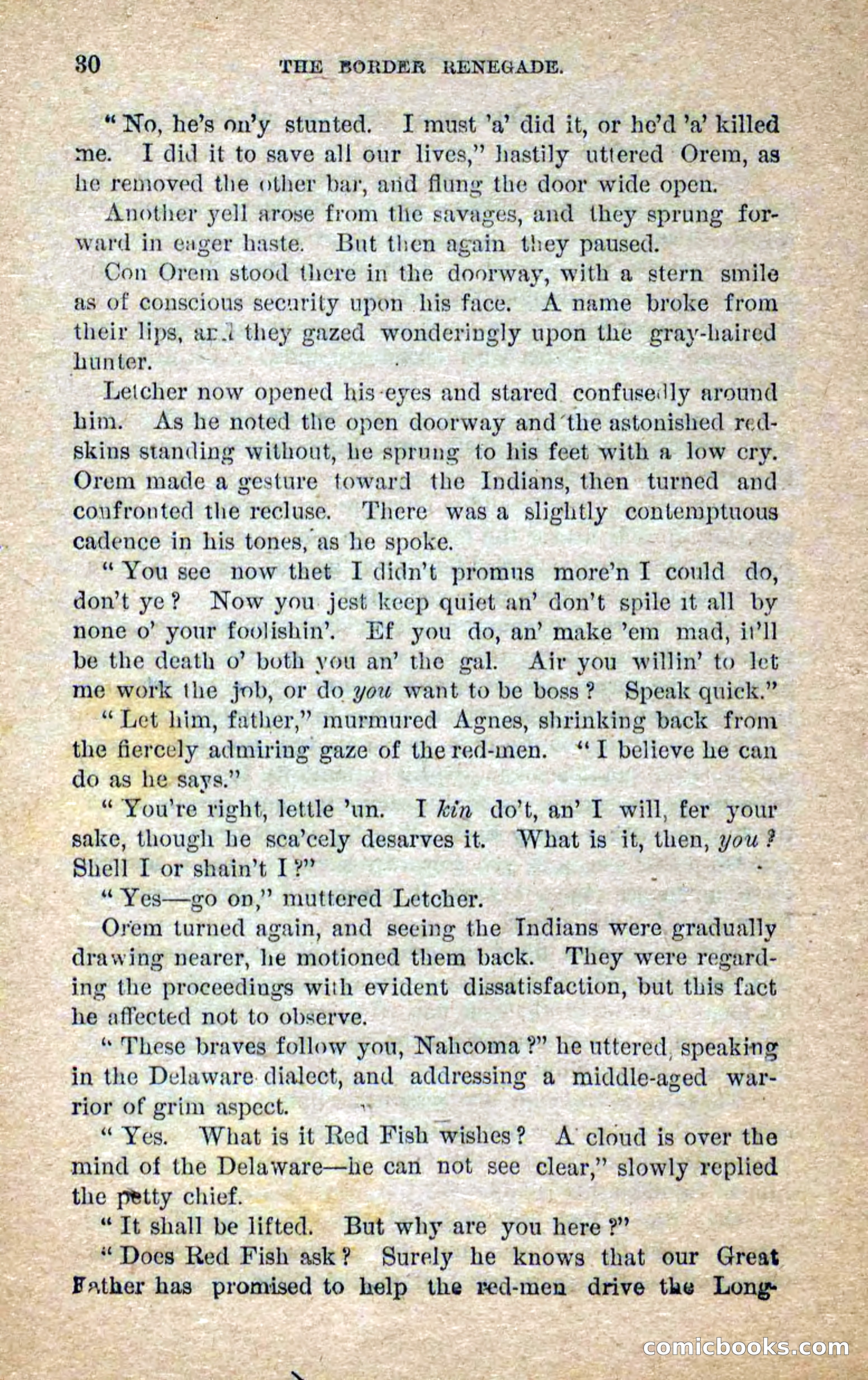 Beadle's Dime Novels No. 250: The Border Renegade — page 26 of 72