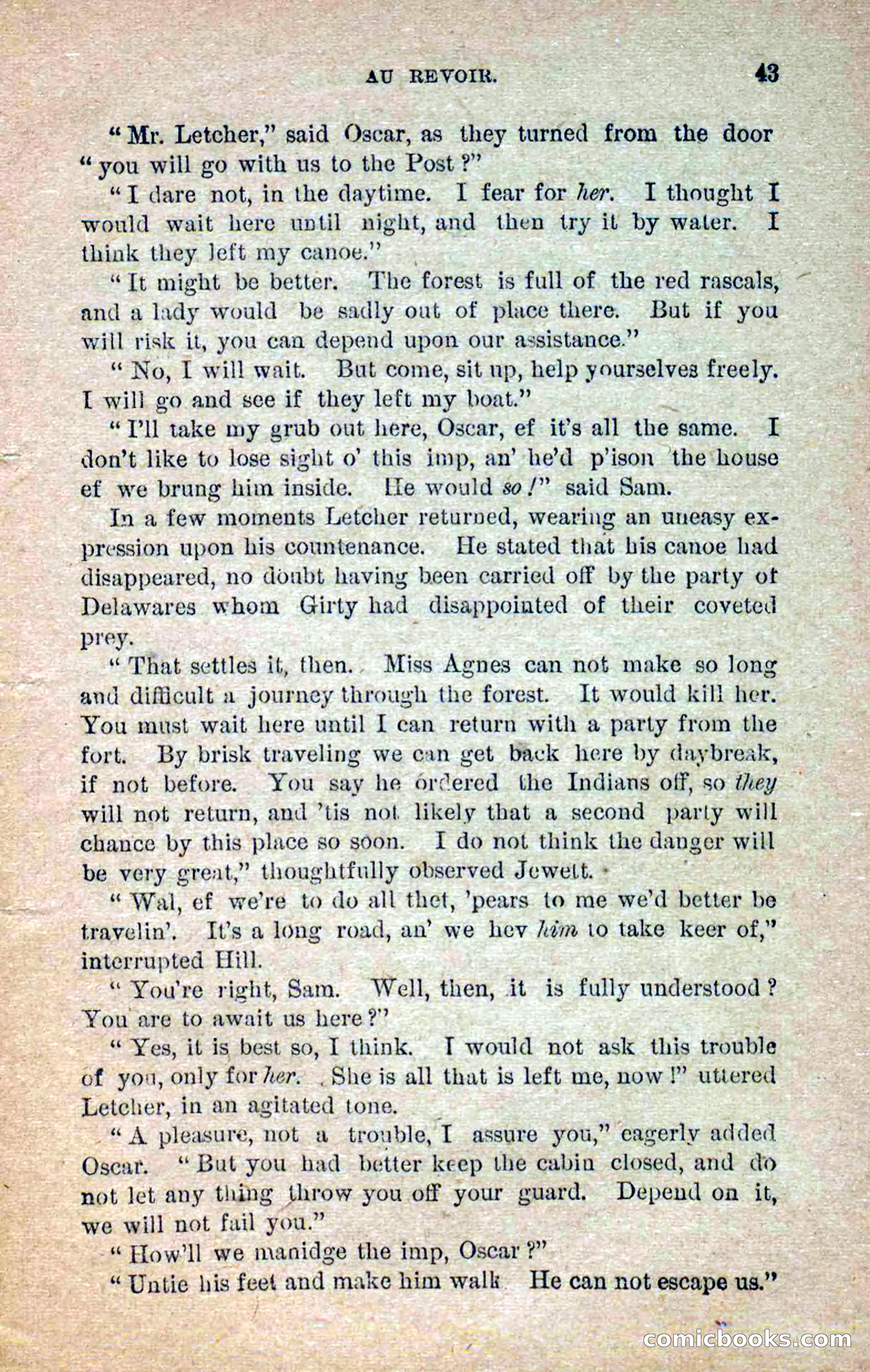 Beadle's Dime Novels No. 250: The Border Renegade — page 39 of 72