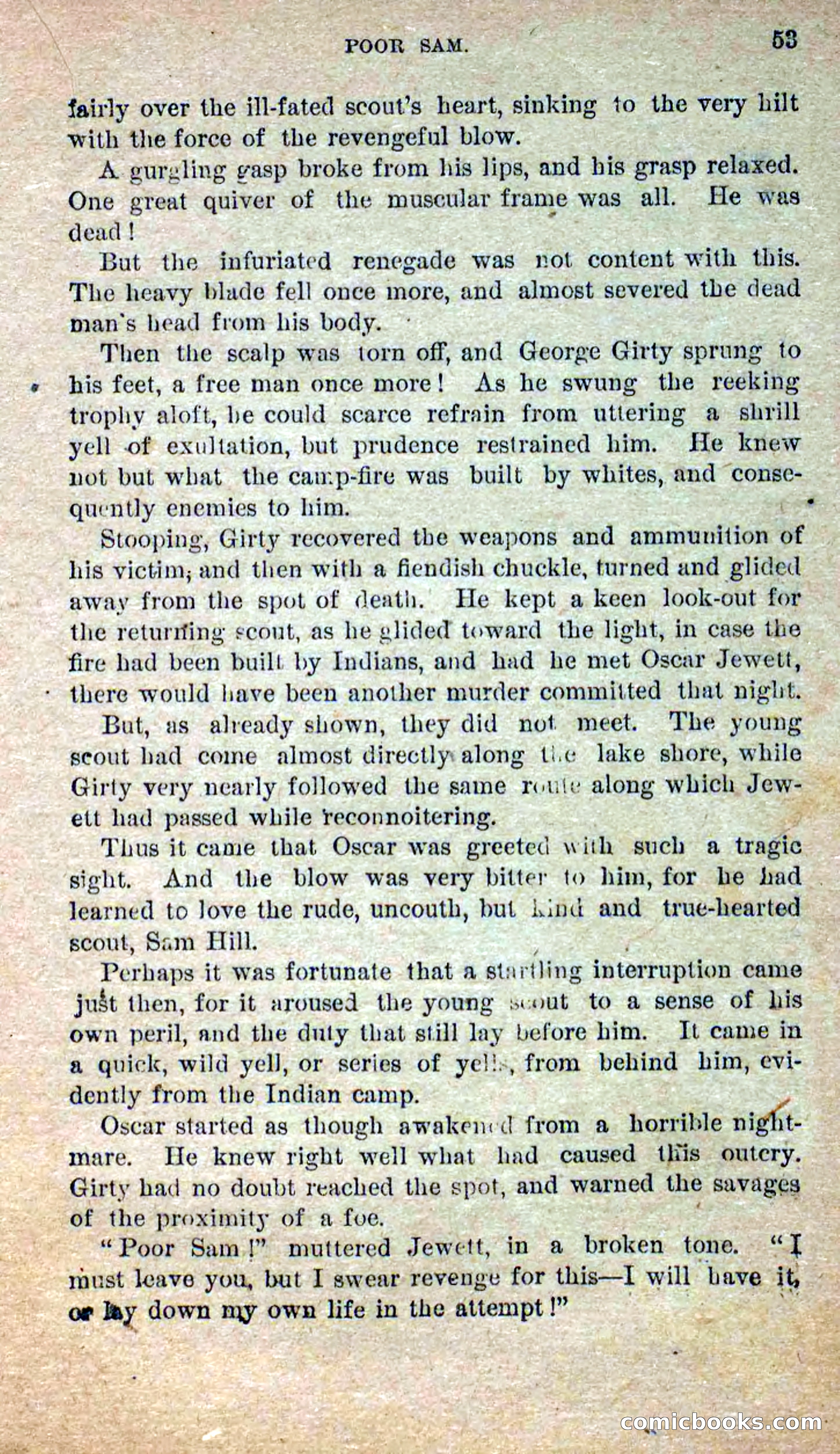 Beadle's Dime Novels No. 250: The Border Renegade — page 49 of 72