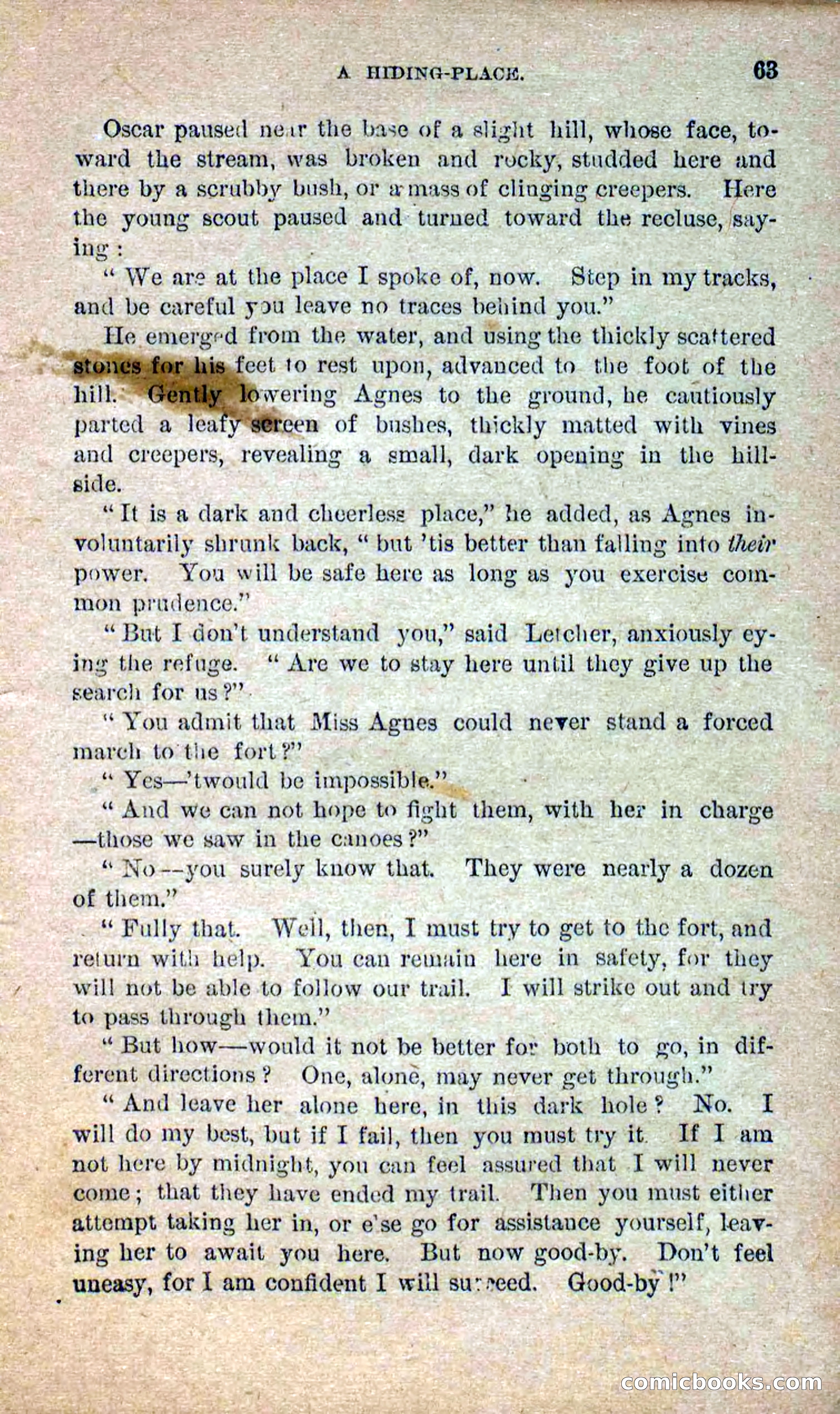 Beadle's Dime Novels No. 250: The Border Renegade — page 59 of 72
