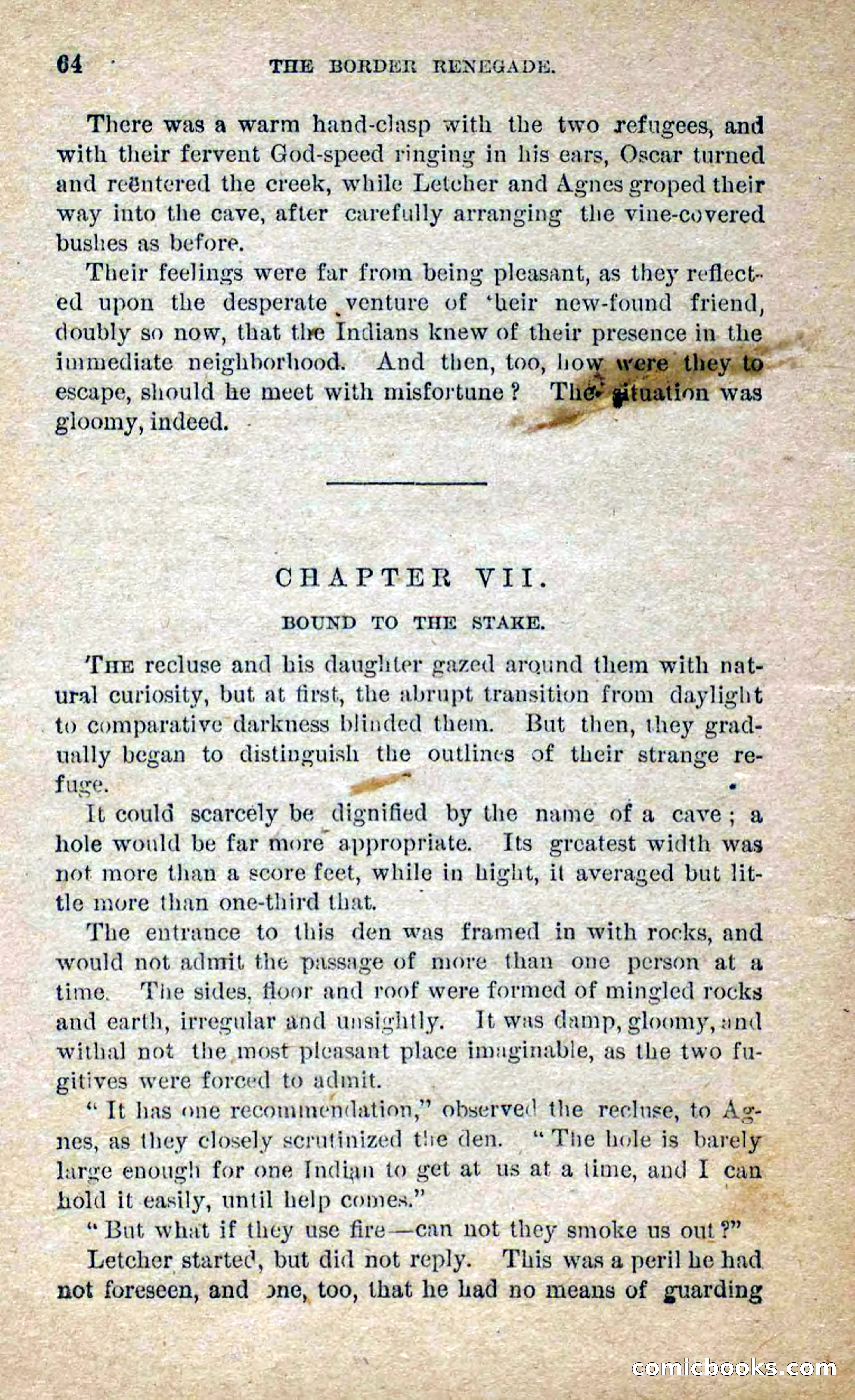Beadle's Dime Novels No. 250: The Border Renegade — page 60 of 72