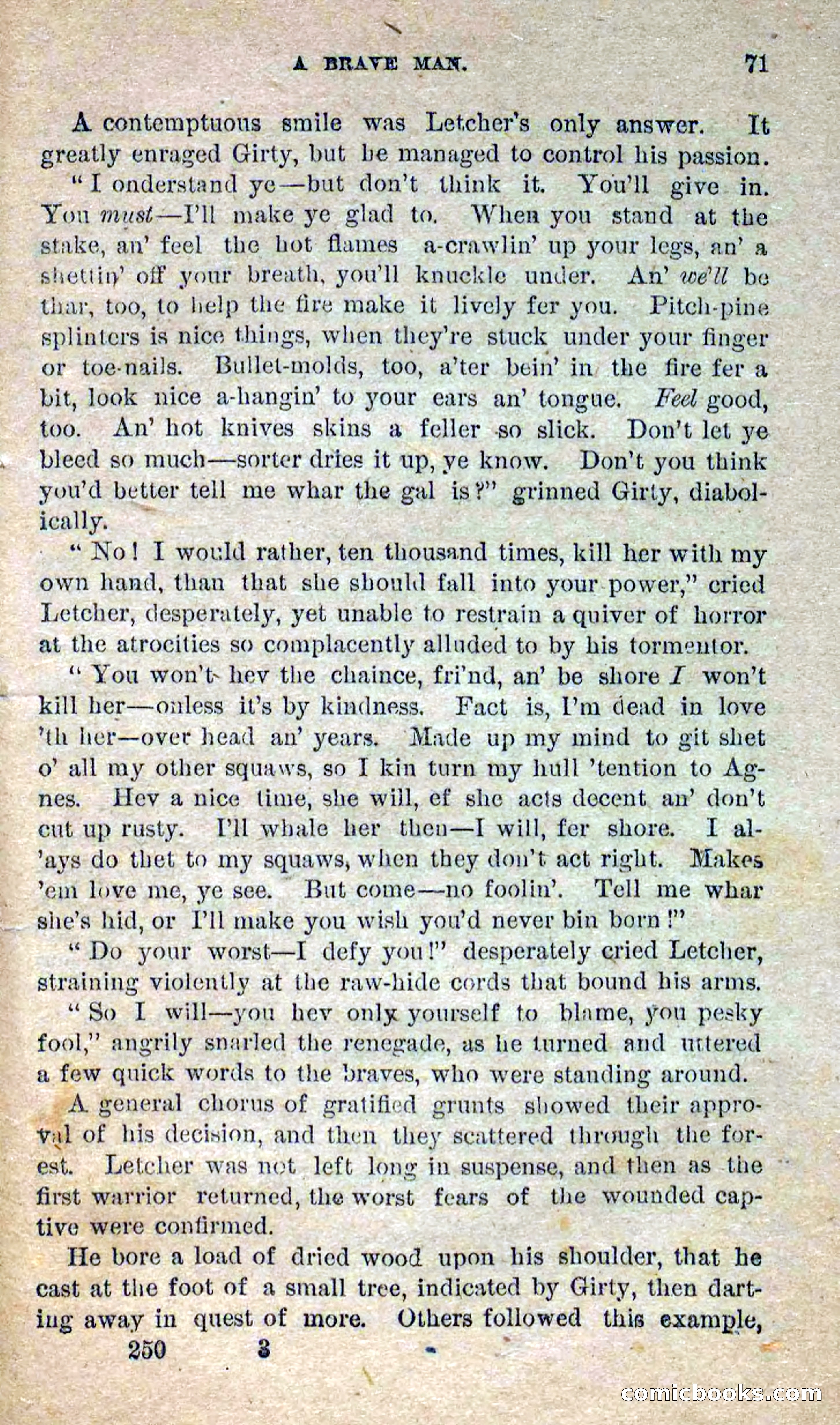 Beadle's Dime Novels No. 250: The Border Renegade — page 67 of 72