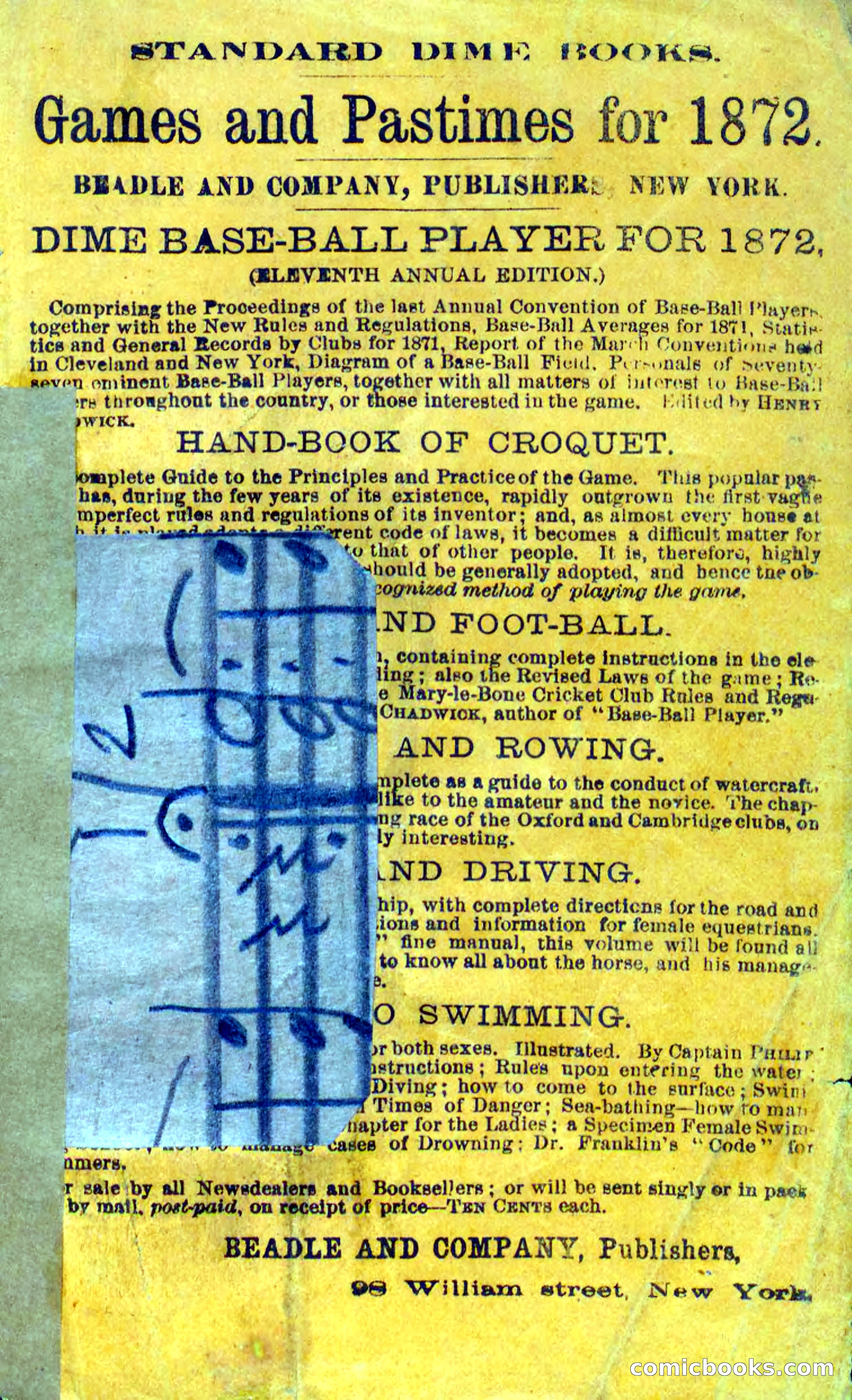 Beadle's Dime Novels No. 250: The Border Renegade — page 71 of 72