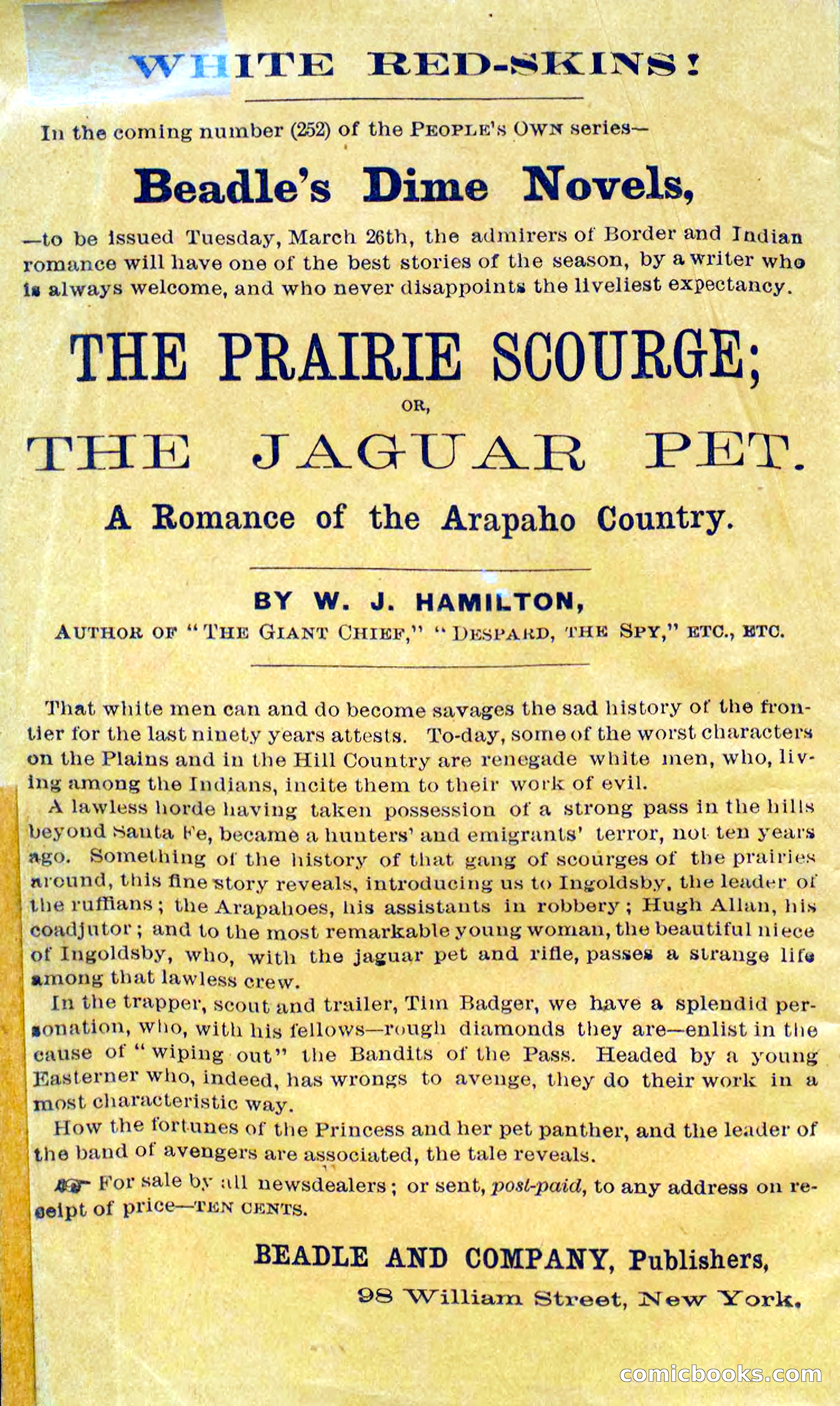 Beadle's Dime Novels No. 251: The Fire-Eater — page 2 of 100