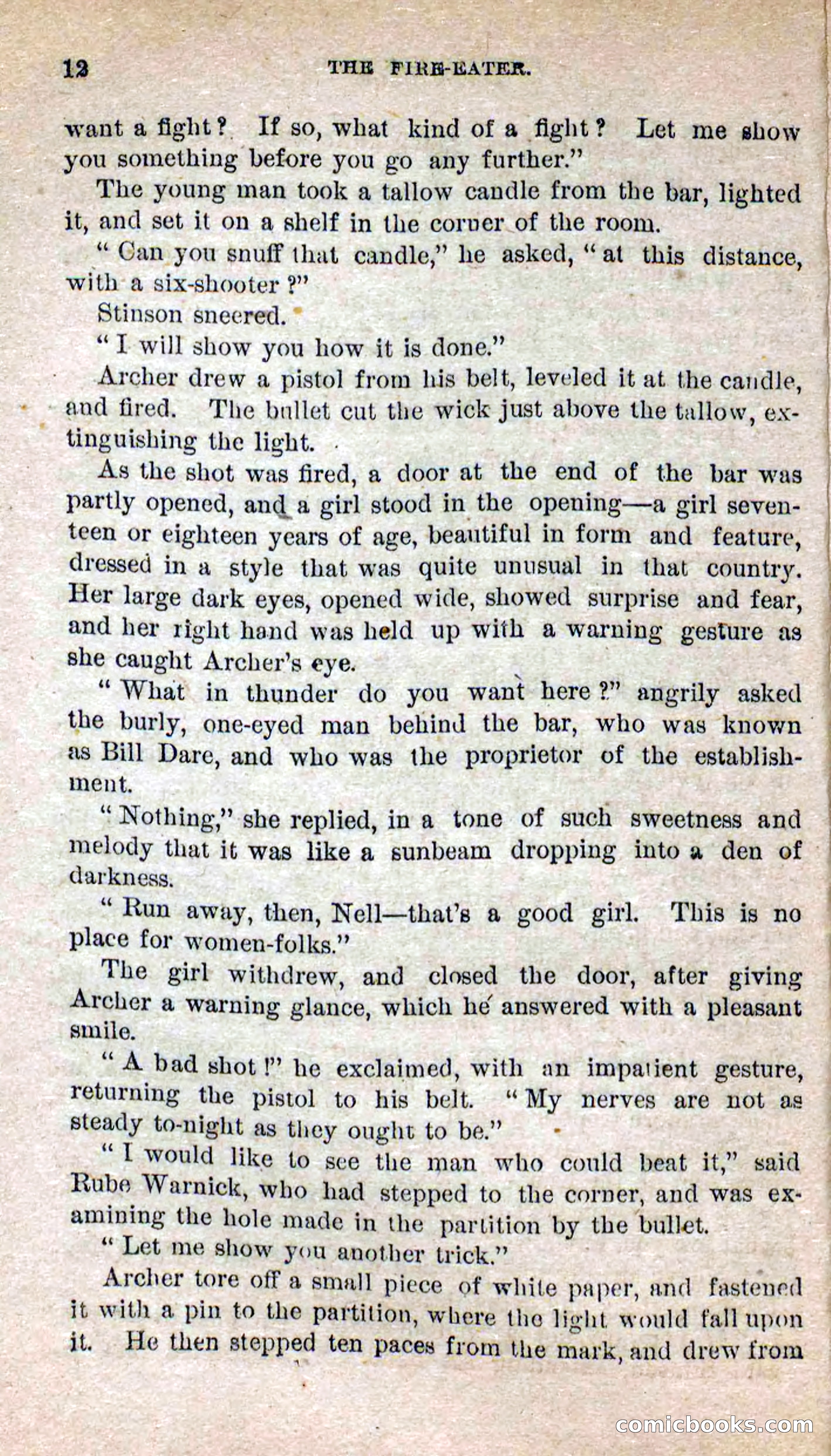 Beadle's Dime Novels No. 251: The Fire-Eater — page 10 of 100