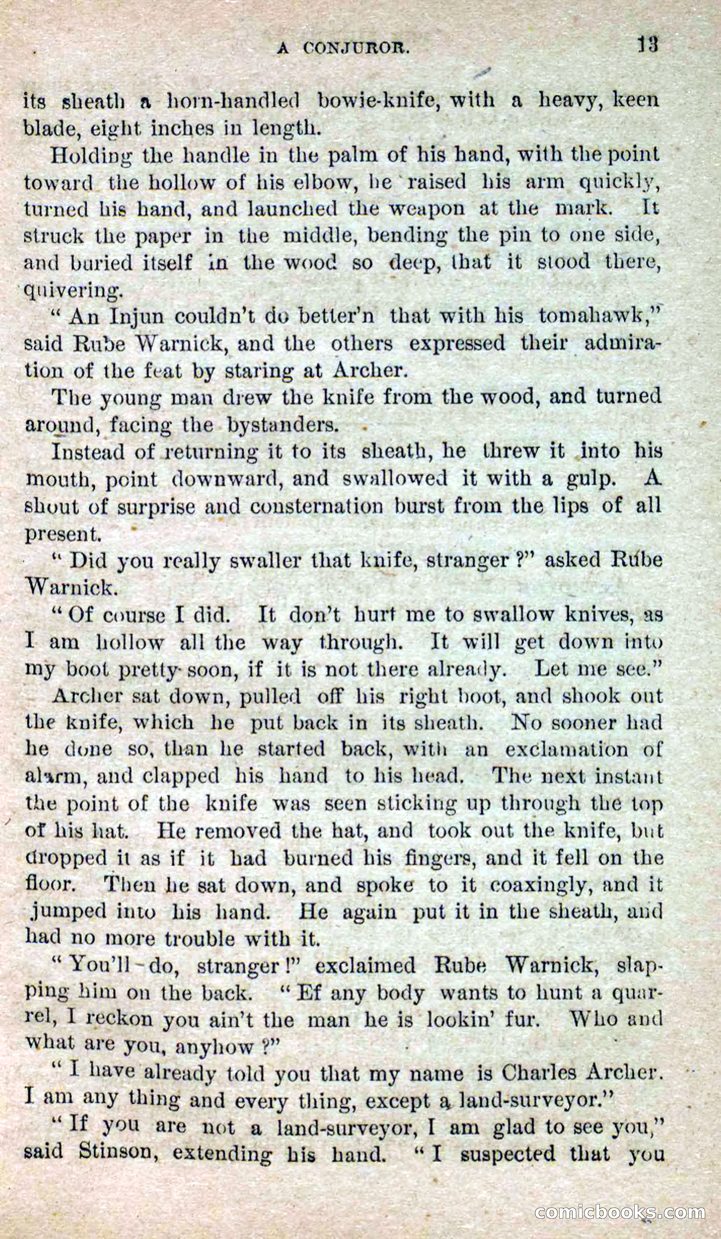 Beadle's Dime Novels No. 251: The Fire-Eater — page 11 of 100