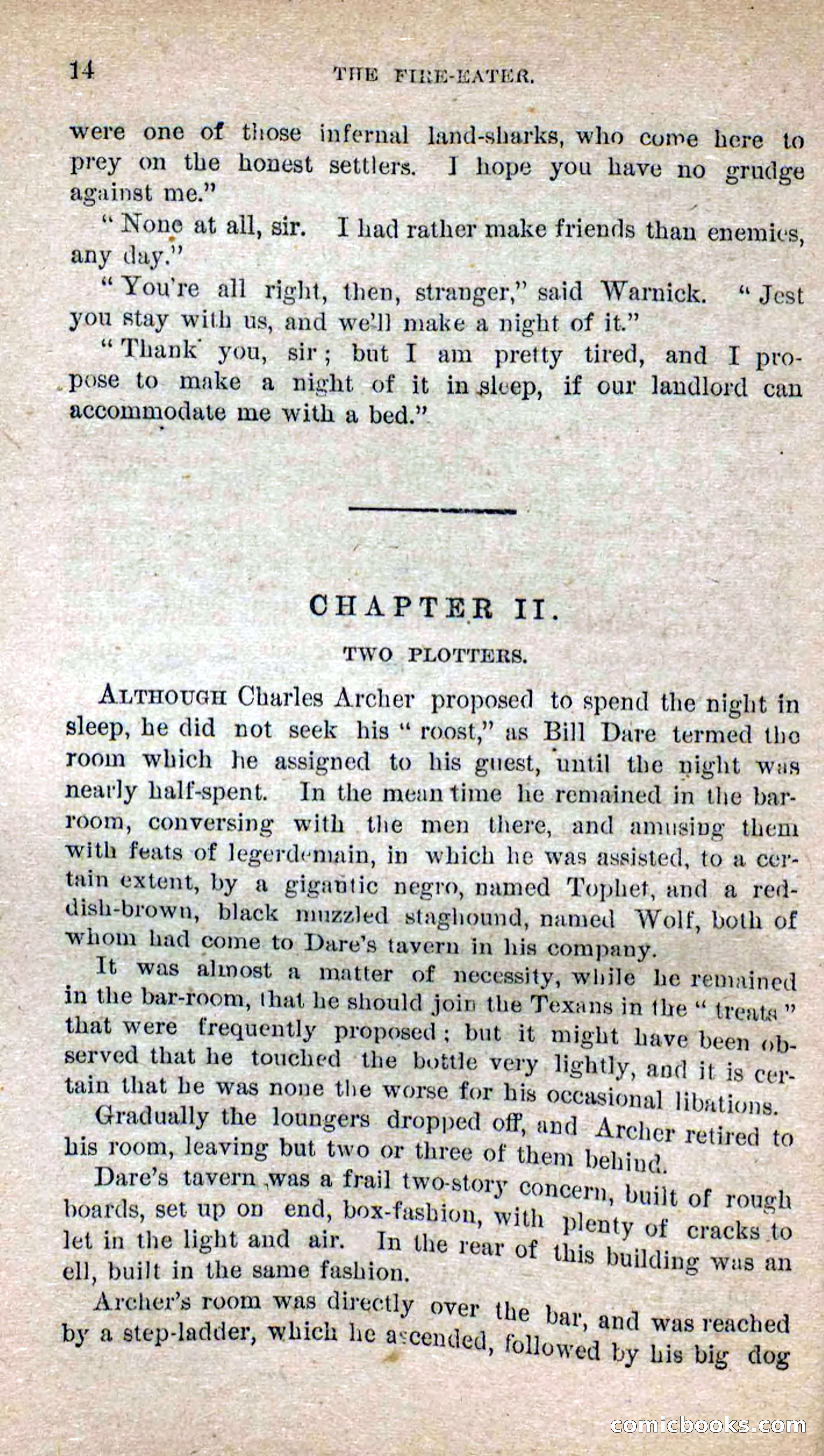 Beadle's Dime Novels No. 251: The Fire-Eater — page 12 of 100