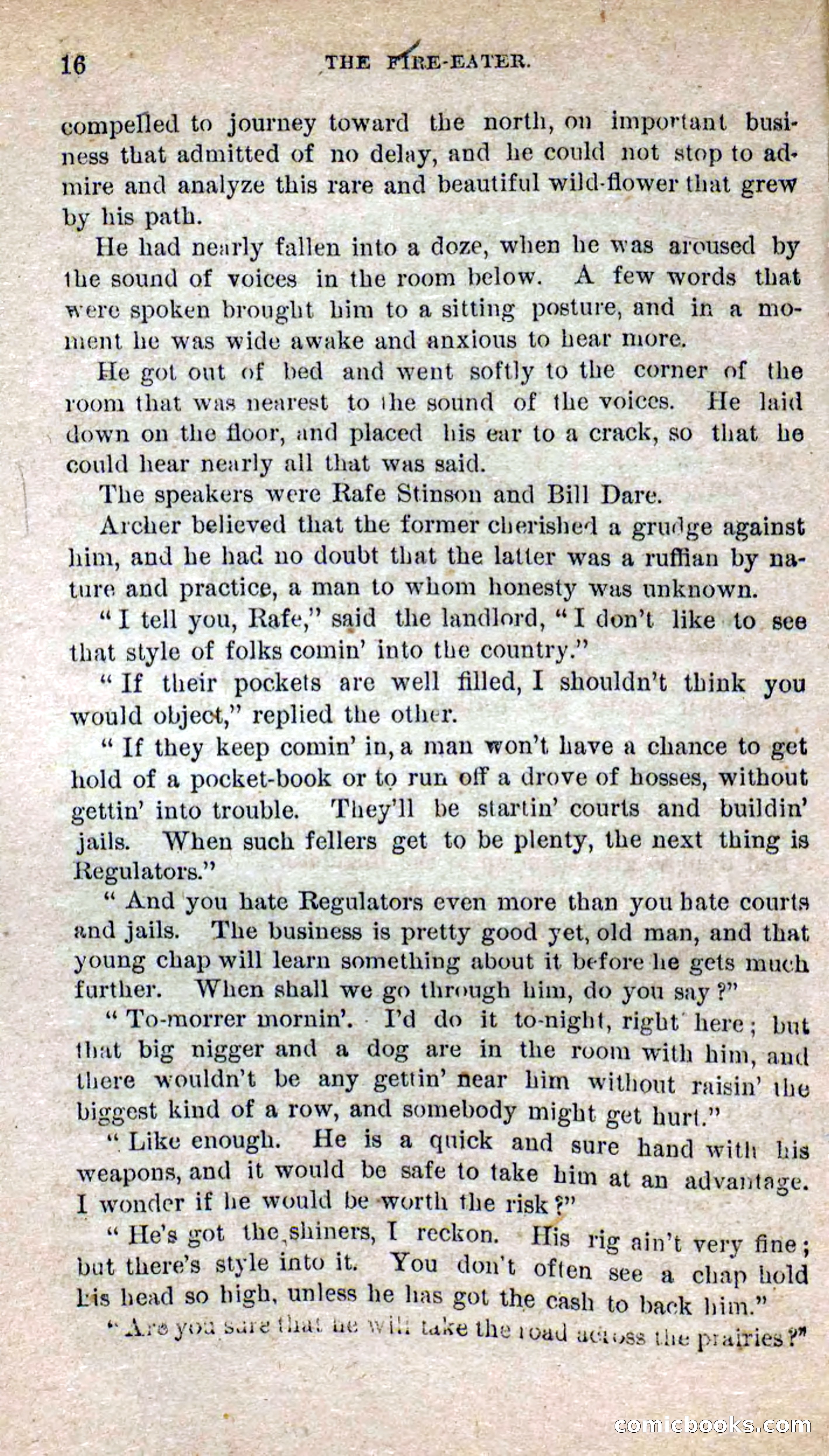 Beadle's Dime Novels No. 251: The Fire-Eater — page 14 of 100