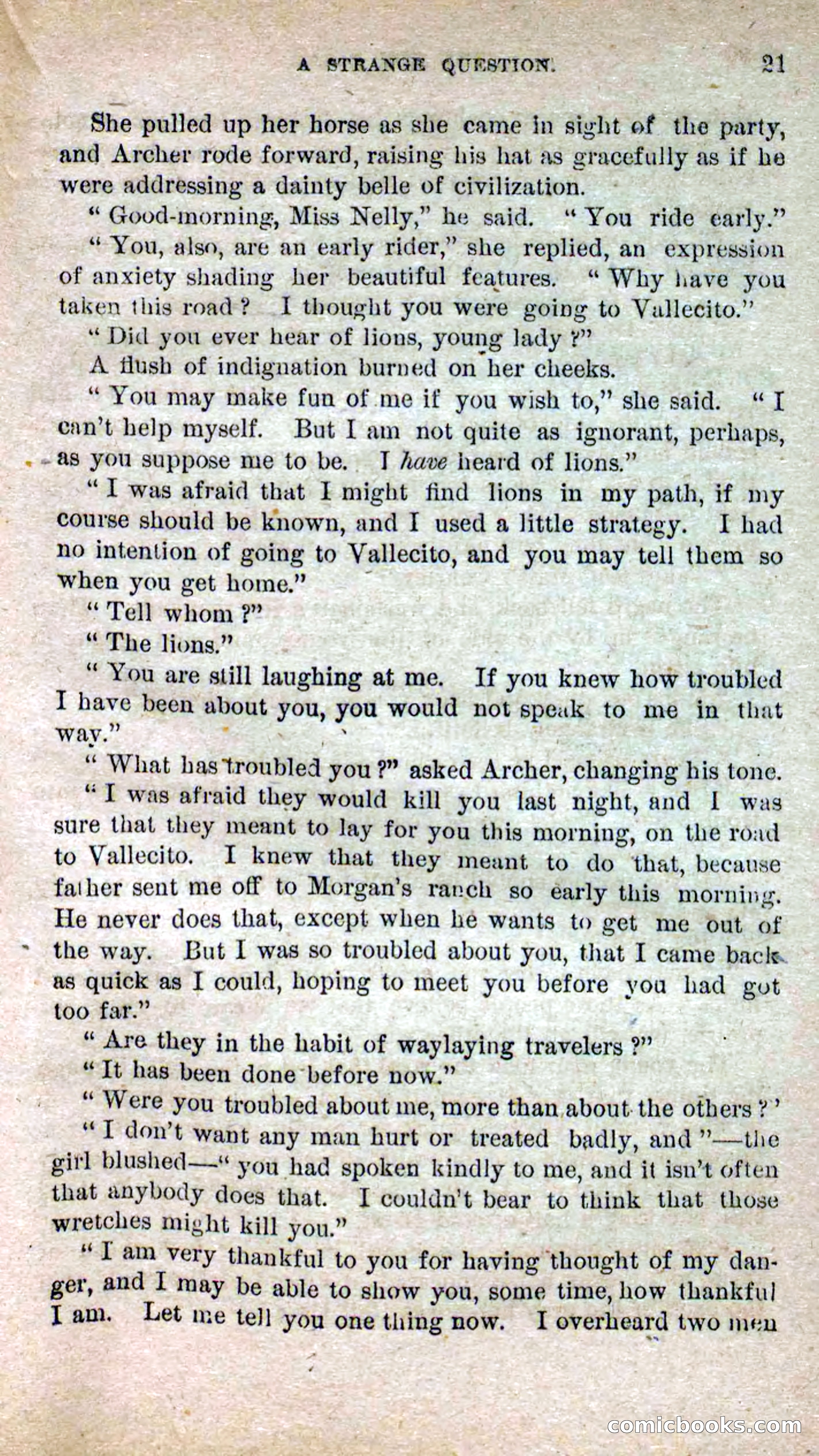 Beadle's Dime Novels No. 251: The Fire-Eater — page 19 of 100