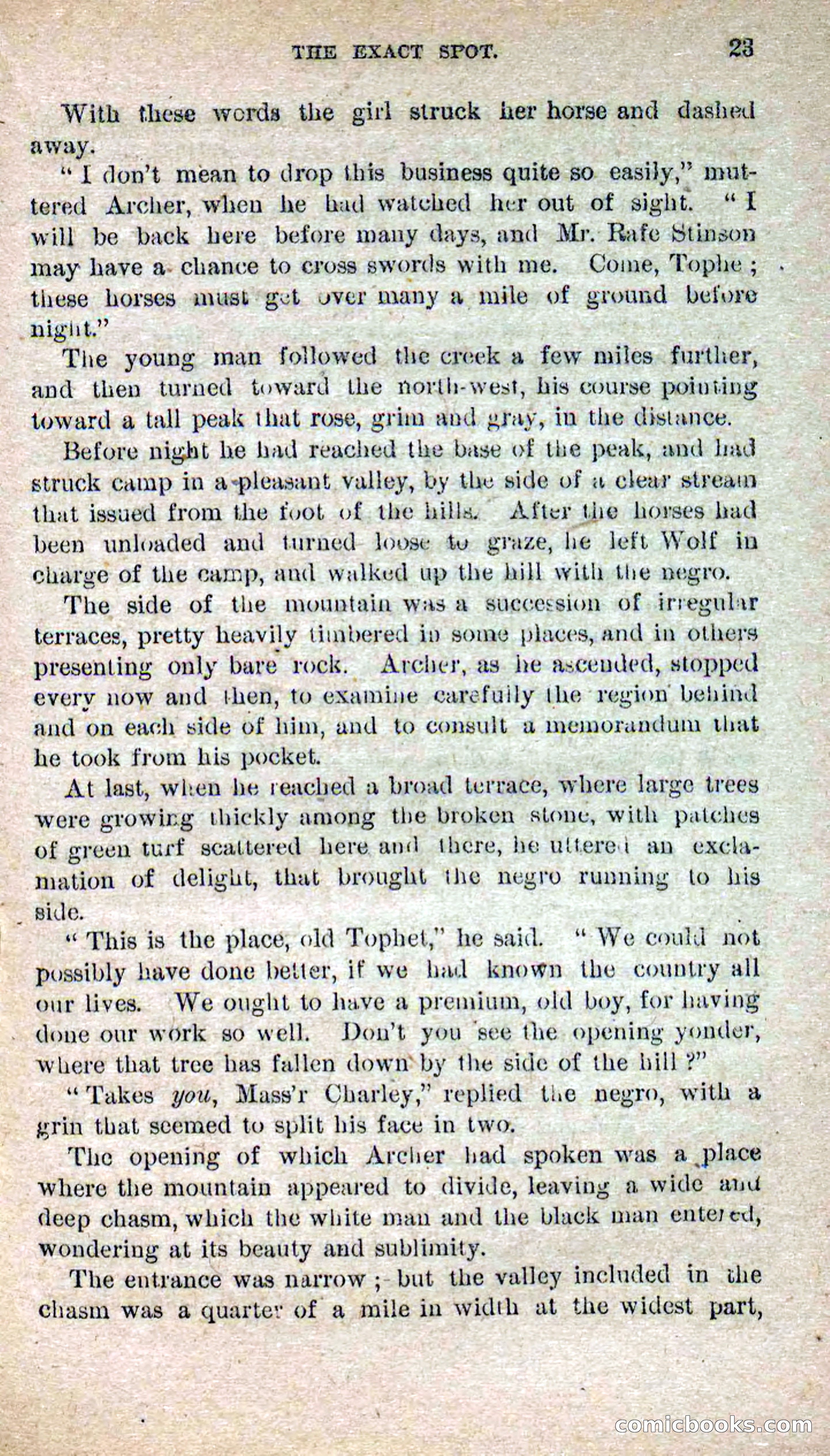 Beadle's Dime Novels No. 251: The Fire-Eater — page 21 of 100