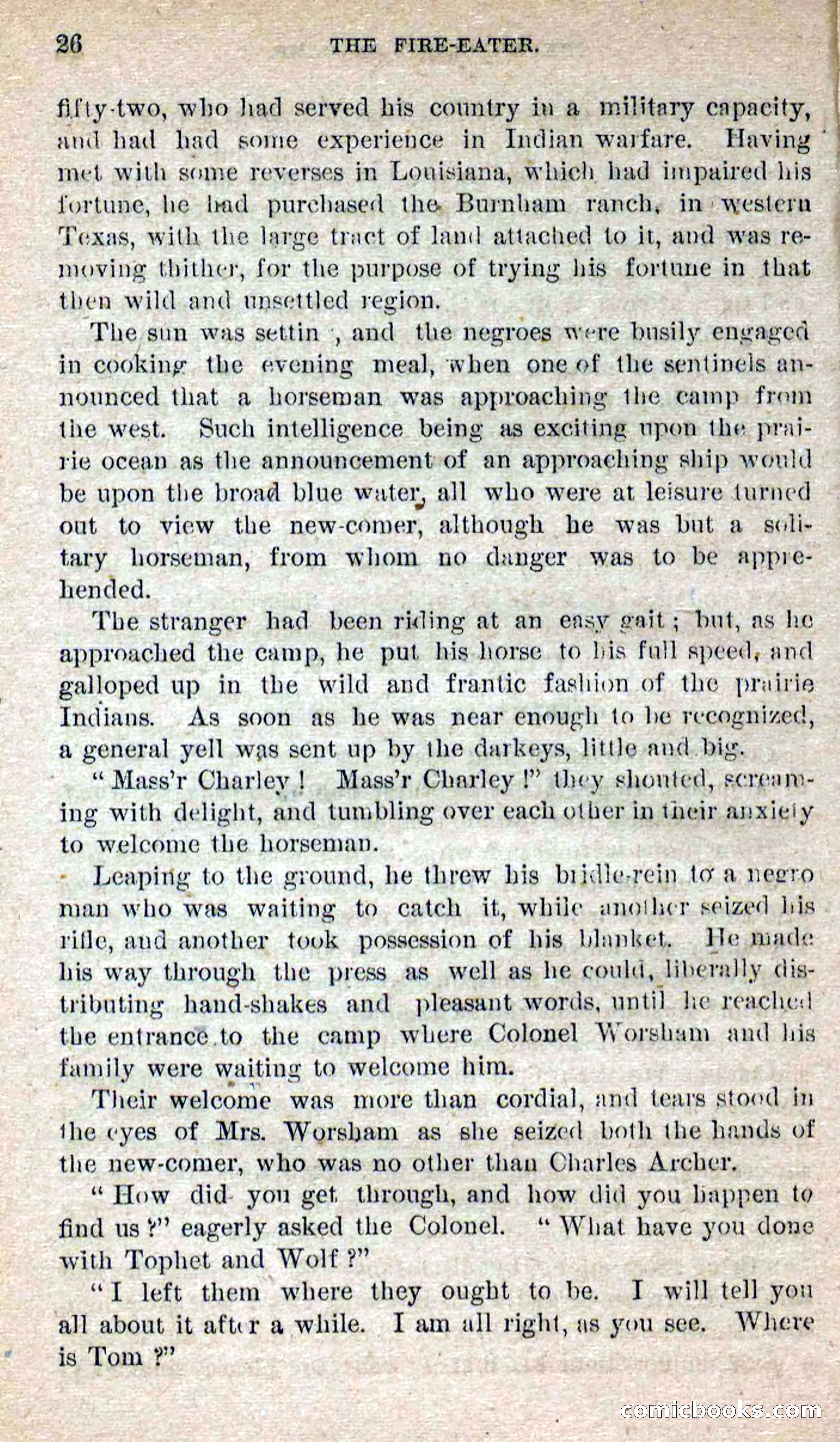 Beadle's Dime Novels No. 251: The Fire-Eater — page 24 of 100