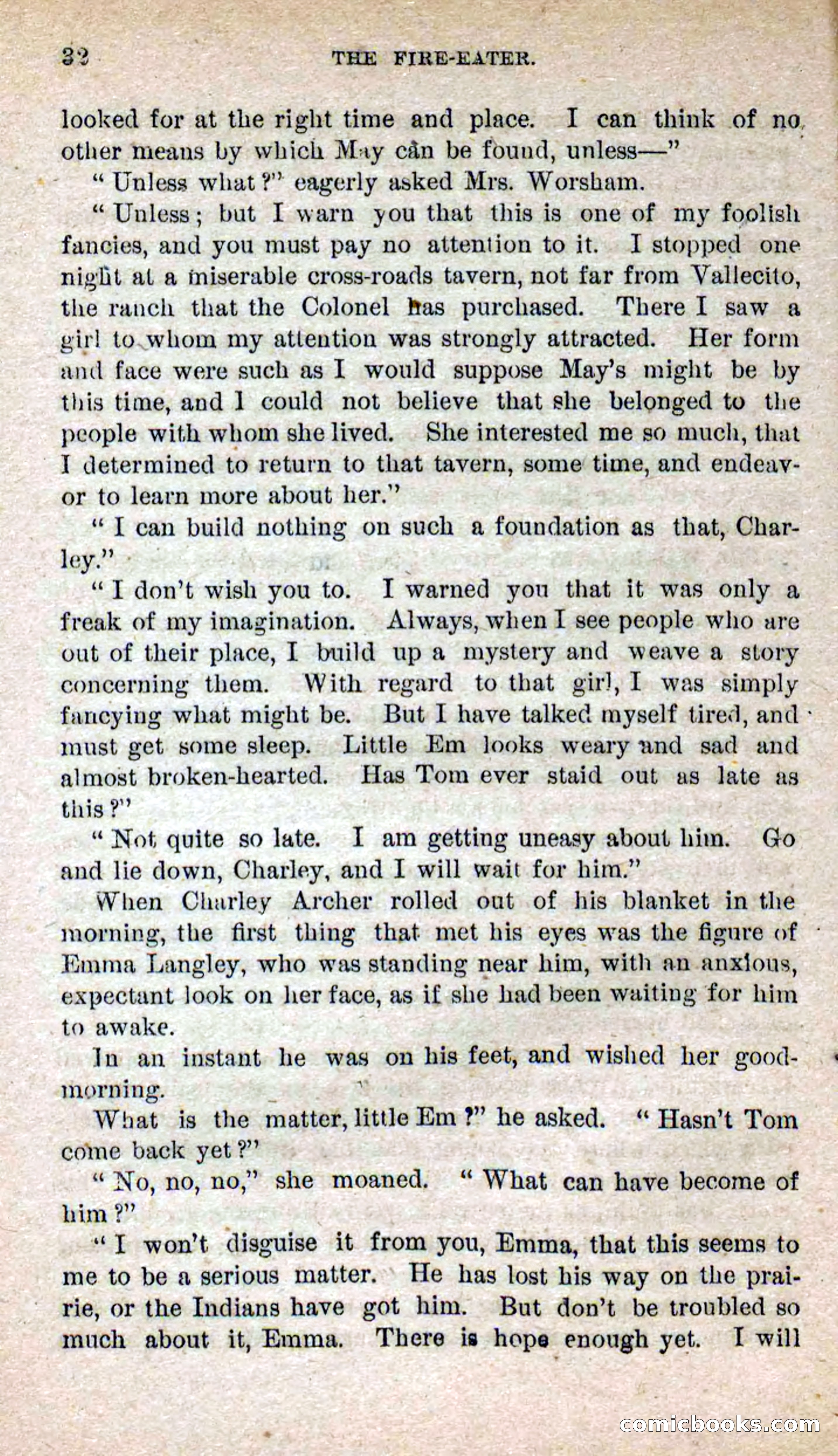 Beadle's Dime Novels No. 251: The Fire-Eater — page 30 of 100
