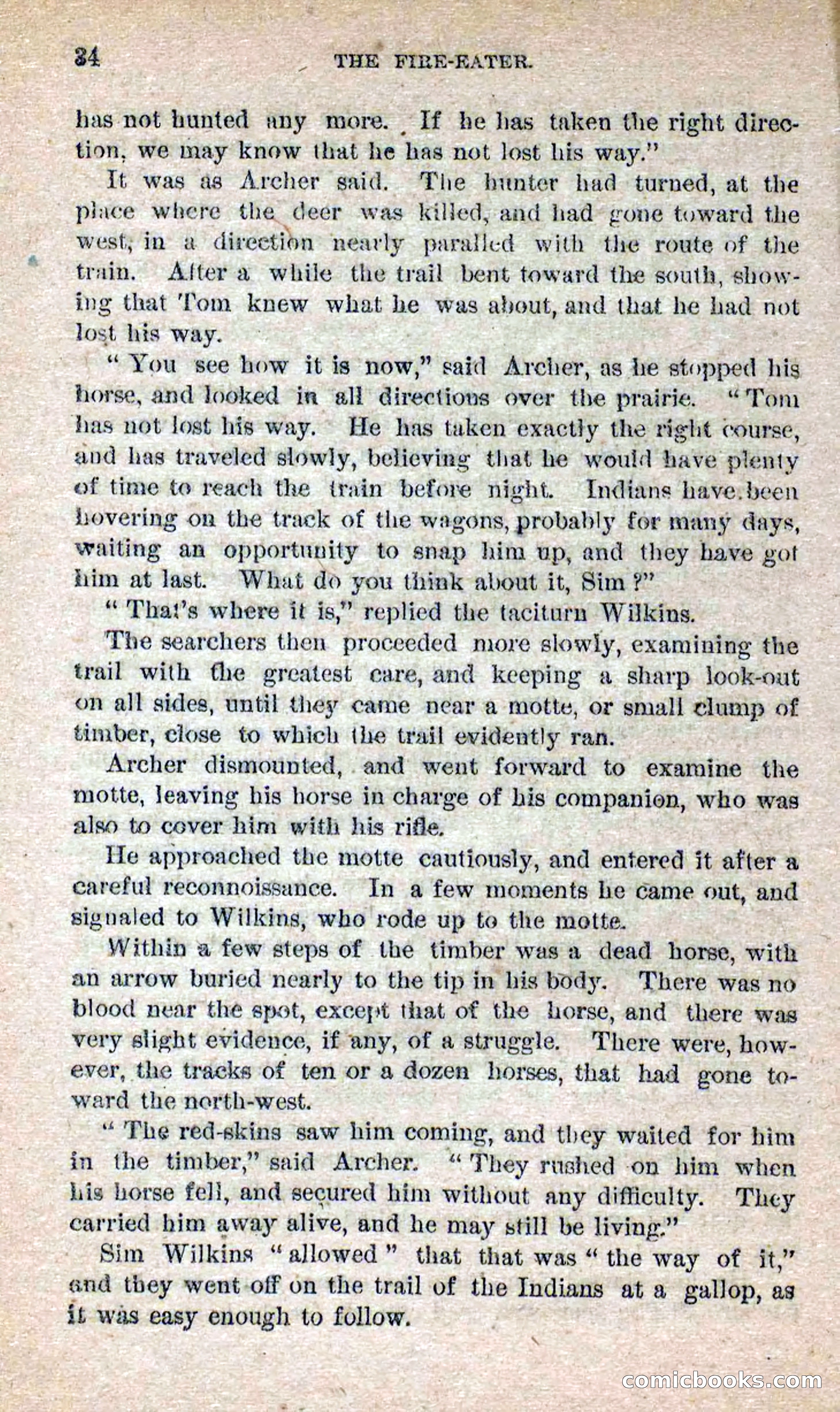 Beadle's Dime Novels No. 251: The Fire-Eater — page 32 of 100
