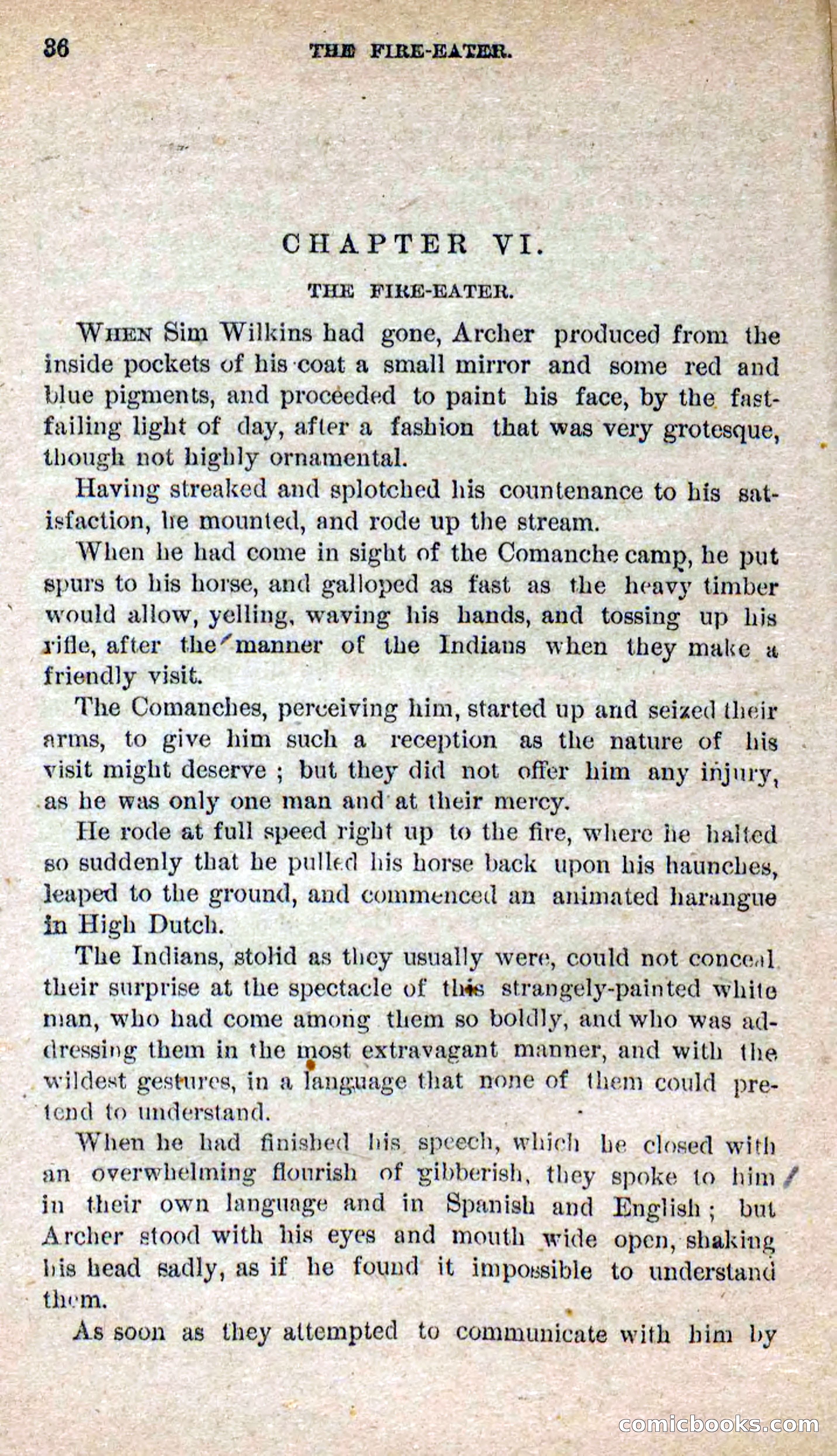 Beadle's Dime Novels No. 251: The Fire-Eater — page 34 of 100