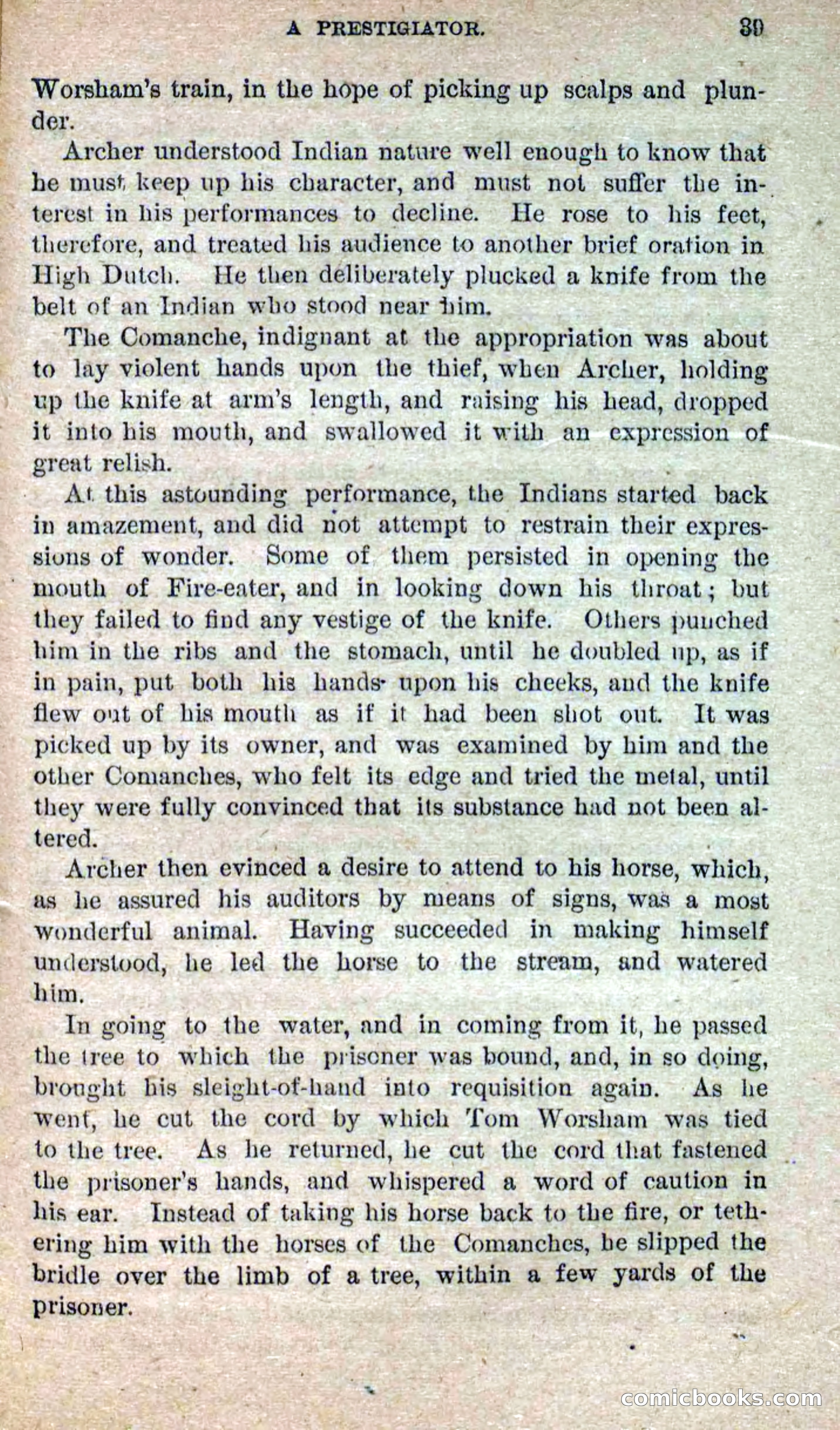 Beadle's Dime Novels No. 251: The Fire-Eater — page 37 of 100