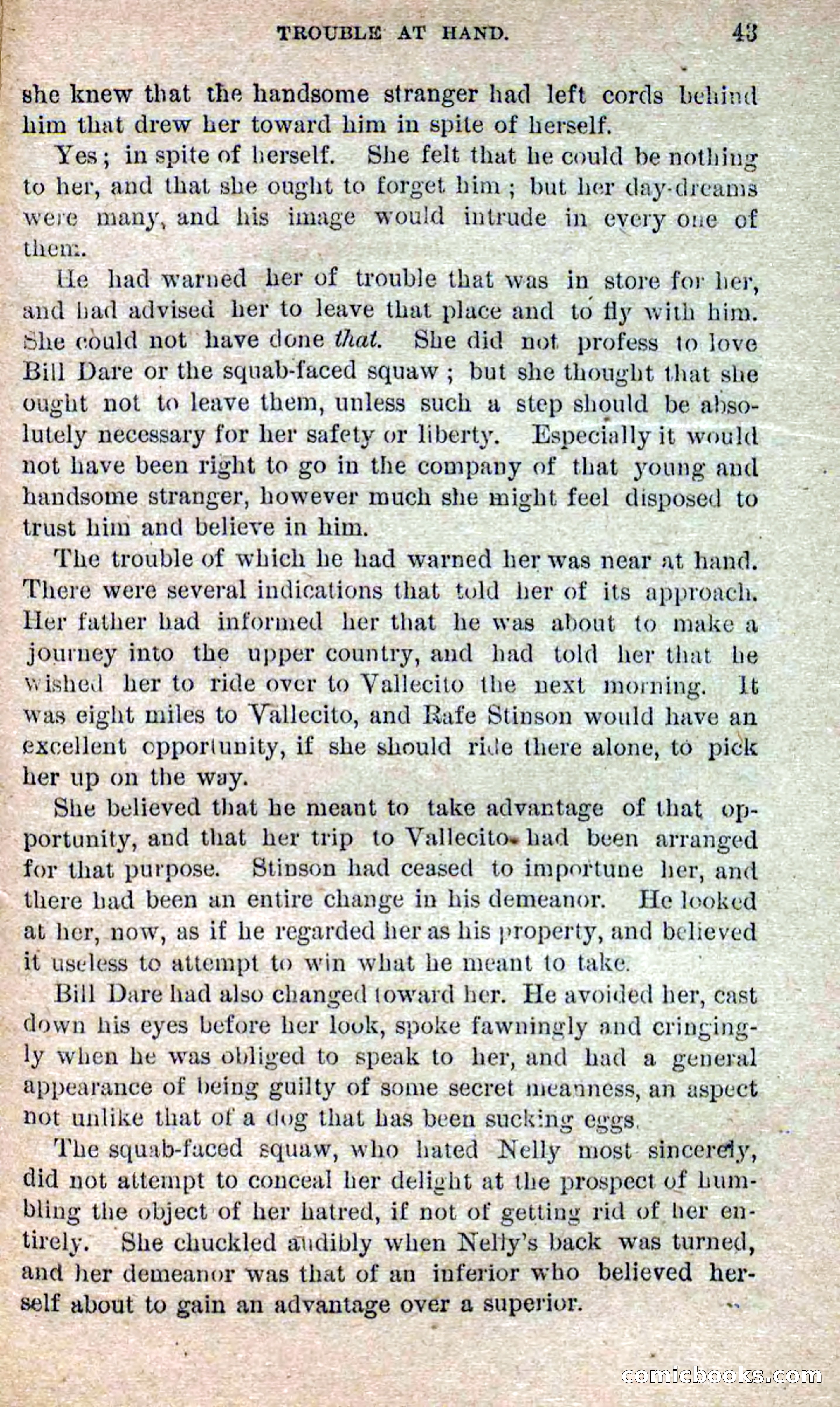 Beadle's Dime Novels No. 251: The Fire-Eater — page 41 of 100