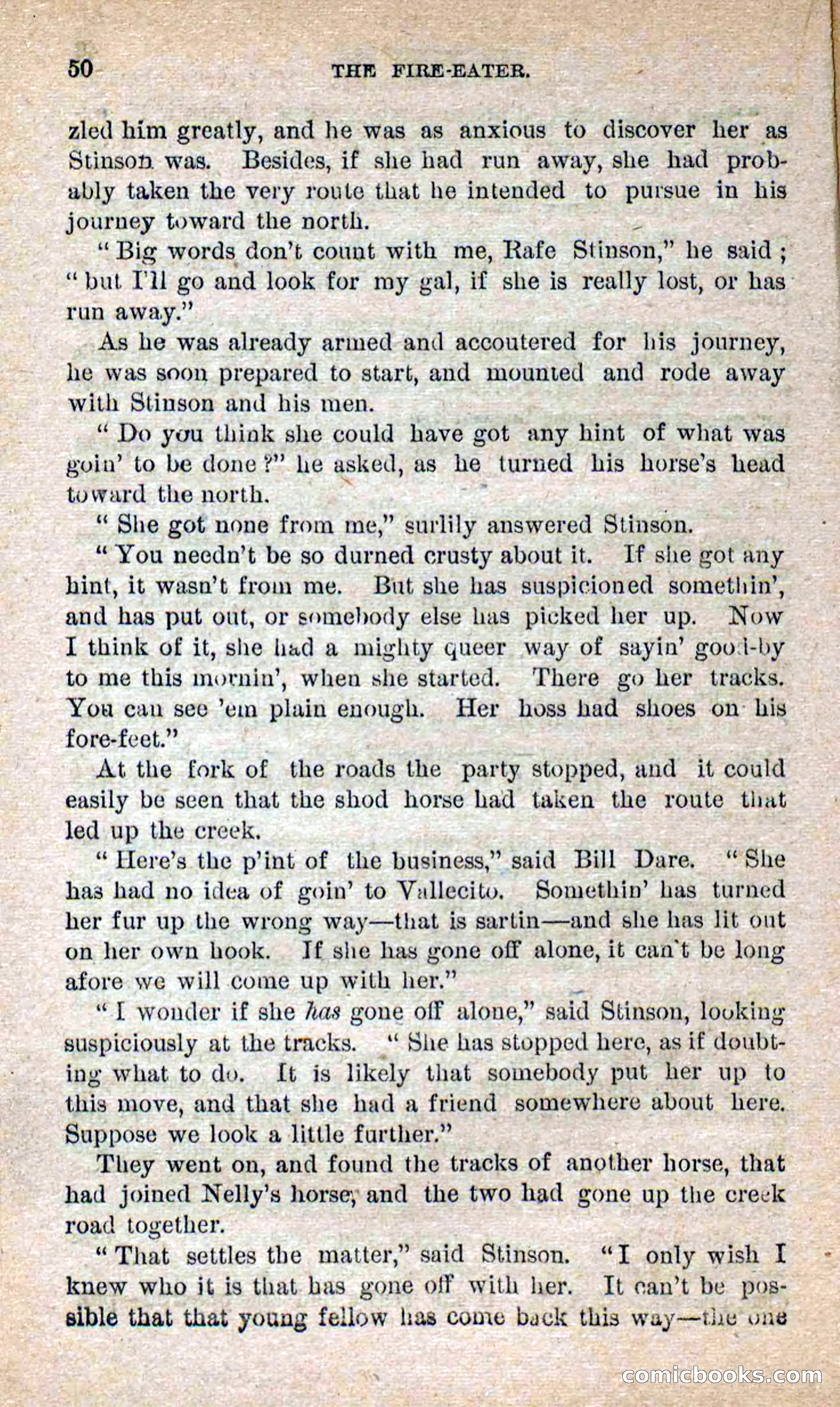 Beadle's Dime Novels No. 251: The Fire-Eater — page 48 of 100