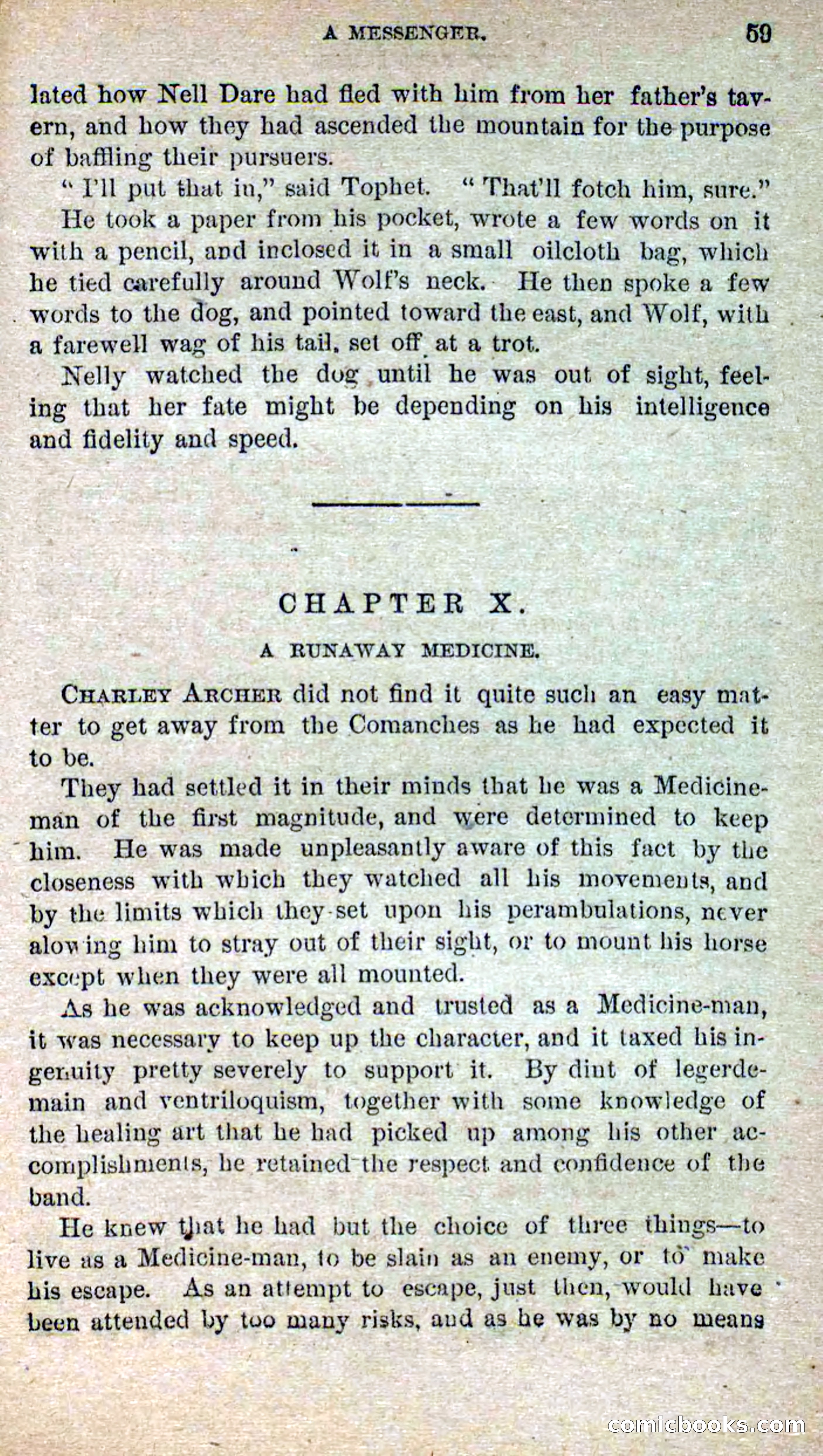 Beadle's Dime Novels No. 251: The Fire-Eater — page 57 of 100