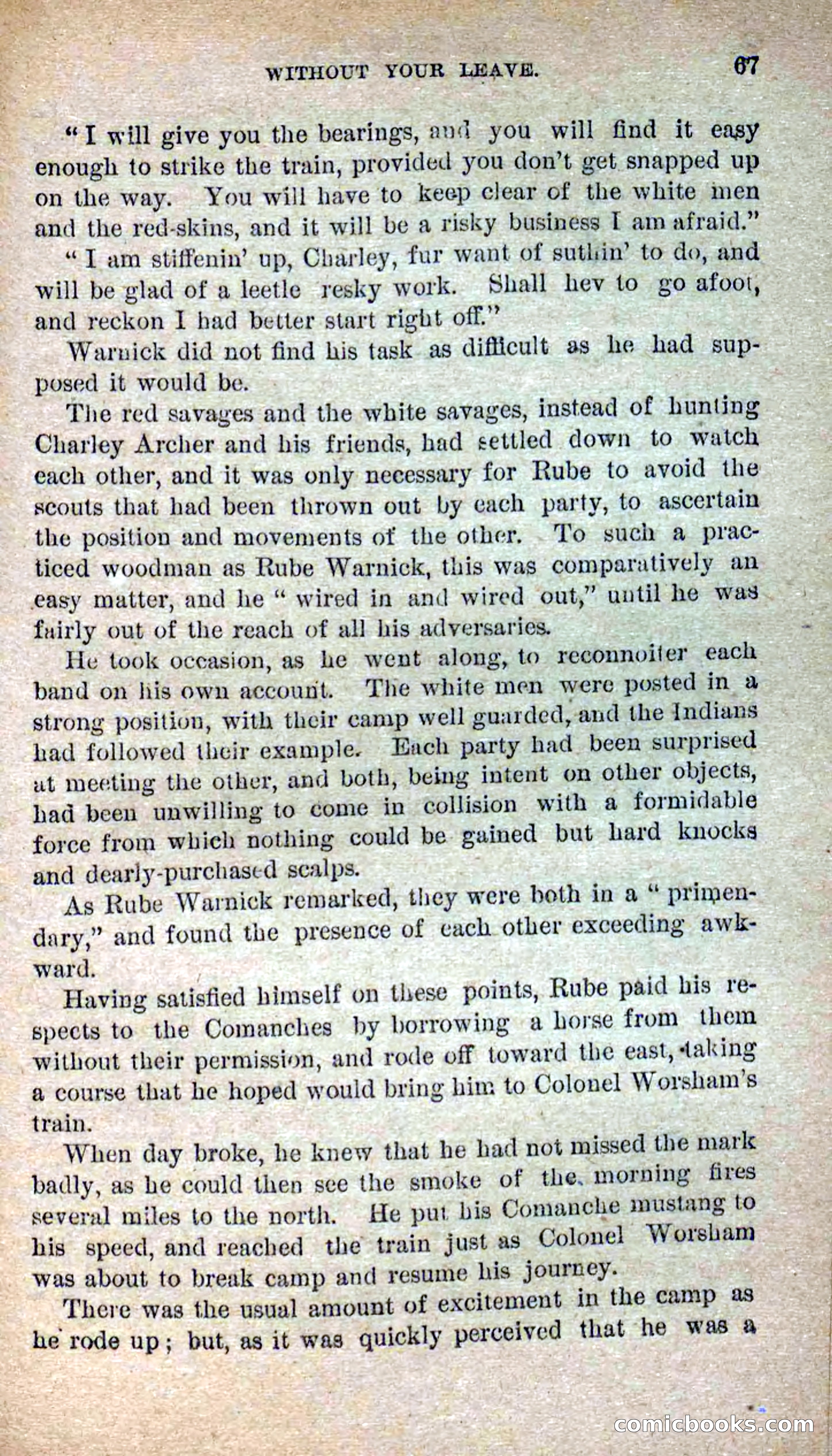 Beadle's Dime Novels No. 251: The Fire-Eater — page 65 of 100