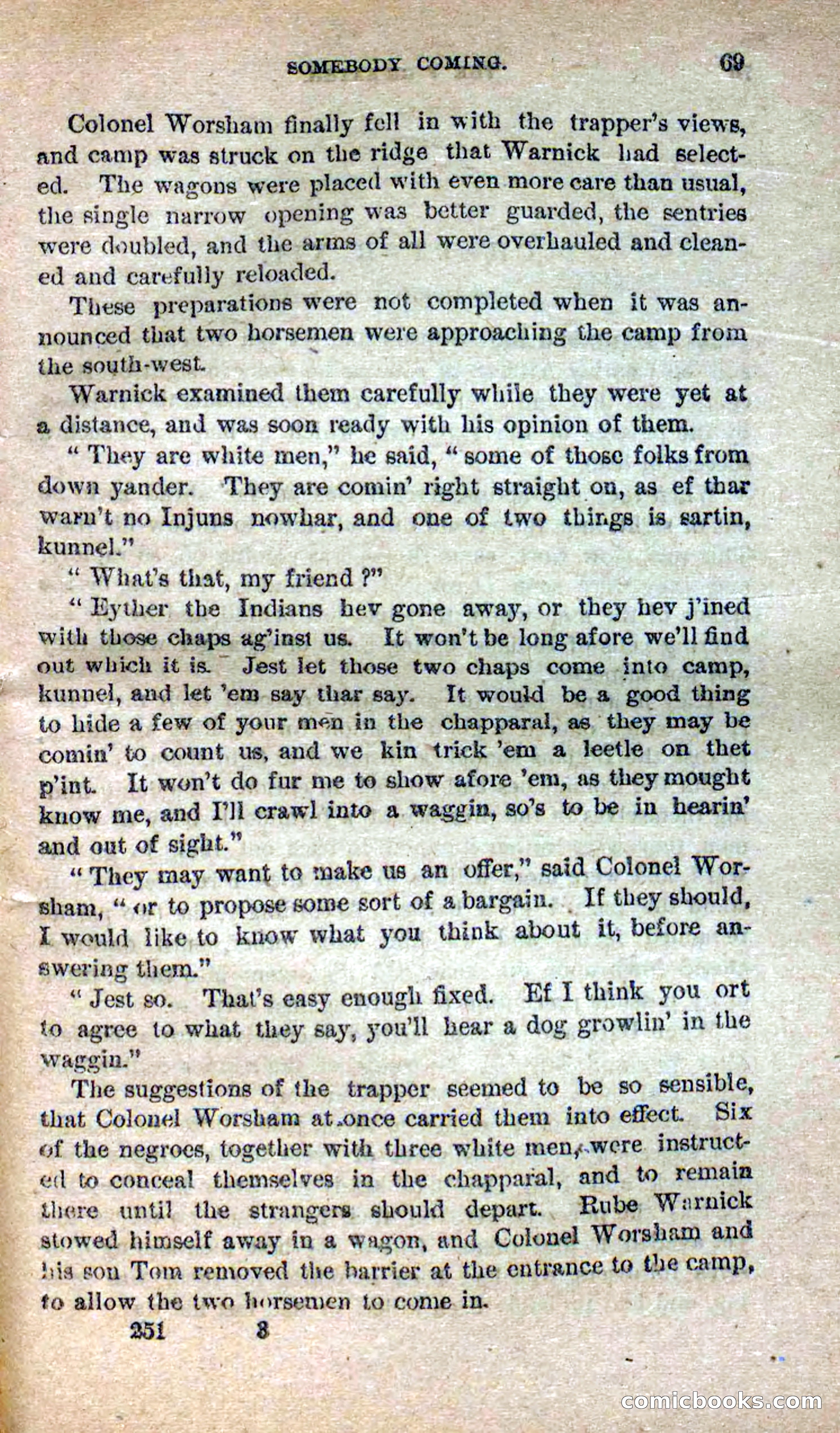 Beadle's Dime Novels No. 251: The Fire-Eater — page 67 of 100