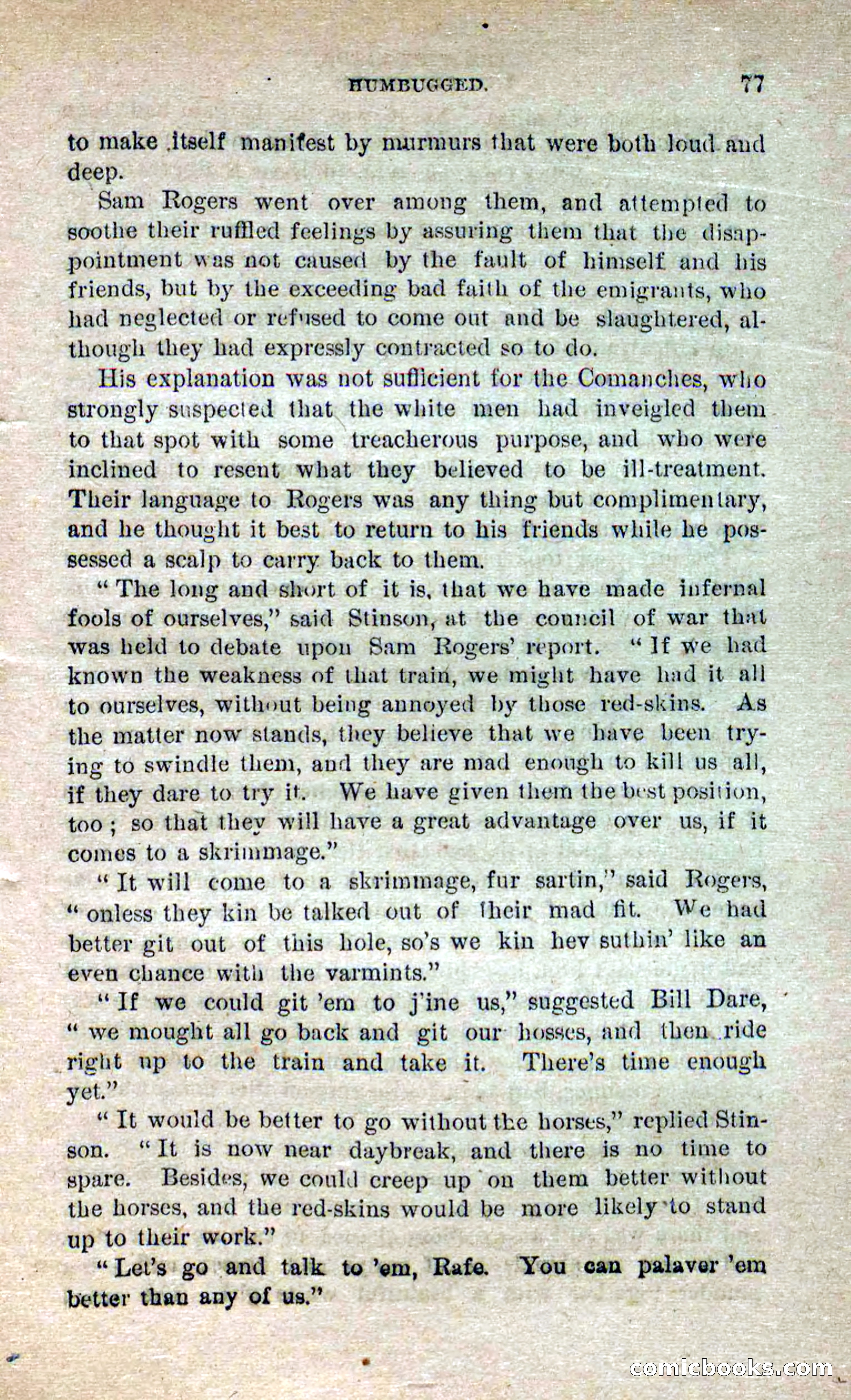 Beadle's Dime Novels No. 251: The Fire-Eater — page 75 of 100